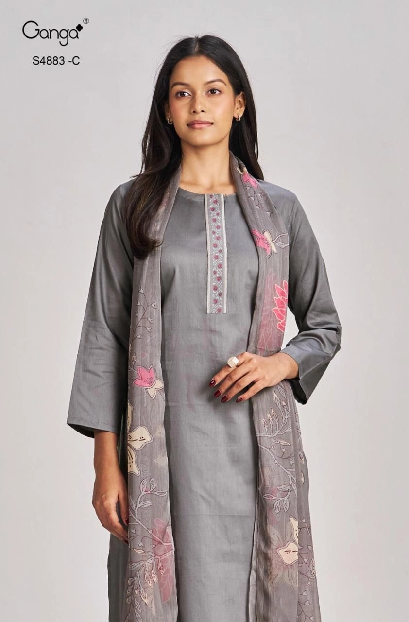 GANGA – GAMYA S4883(Rs.1095 per piece:total 4 piece) 3