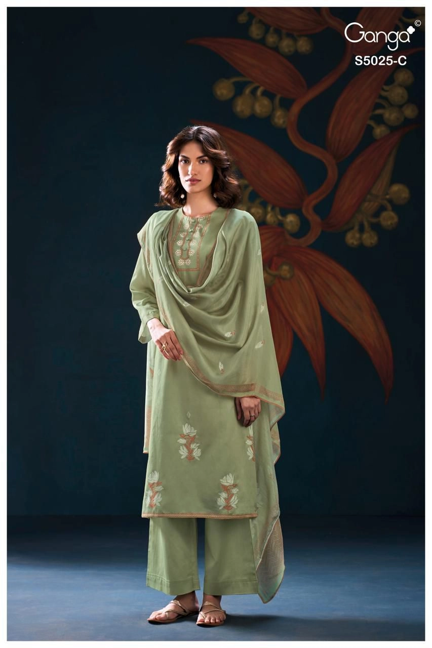 Ganga-Fiori S5025(Rs.1795 per piece:total 4 piece ) 5