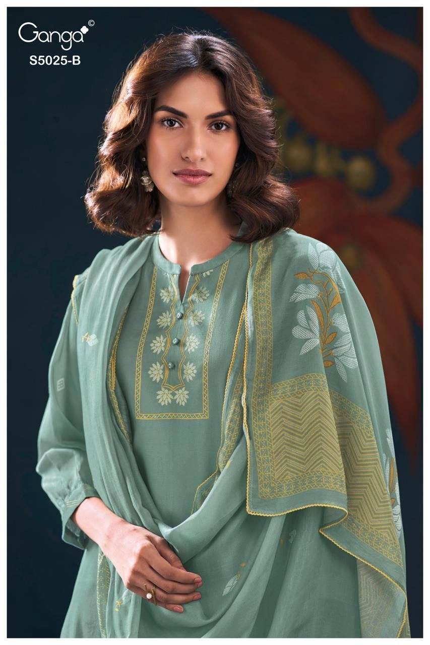 Ganga-Fiori S5025(Rs.1795 per piece:total 4 piece ) 7