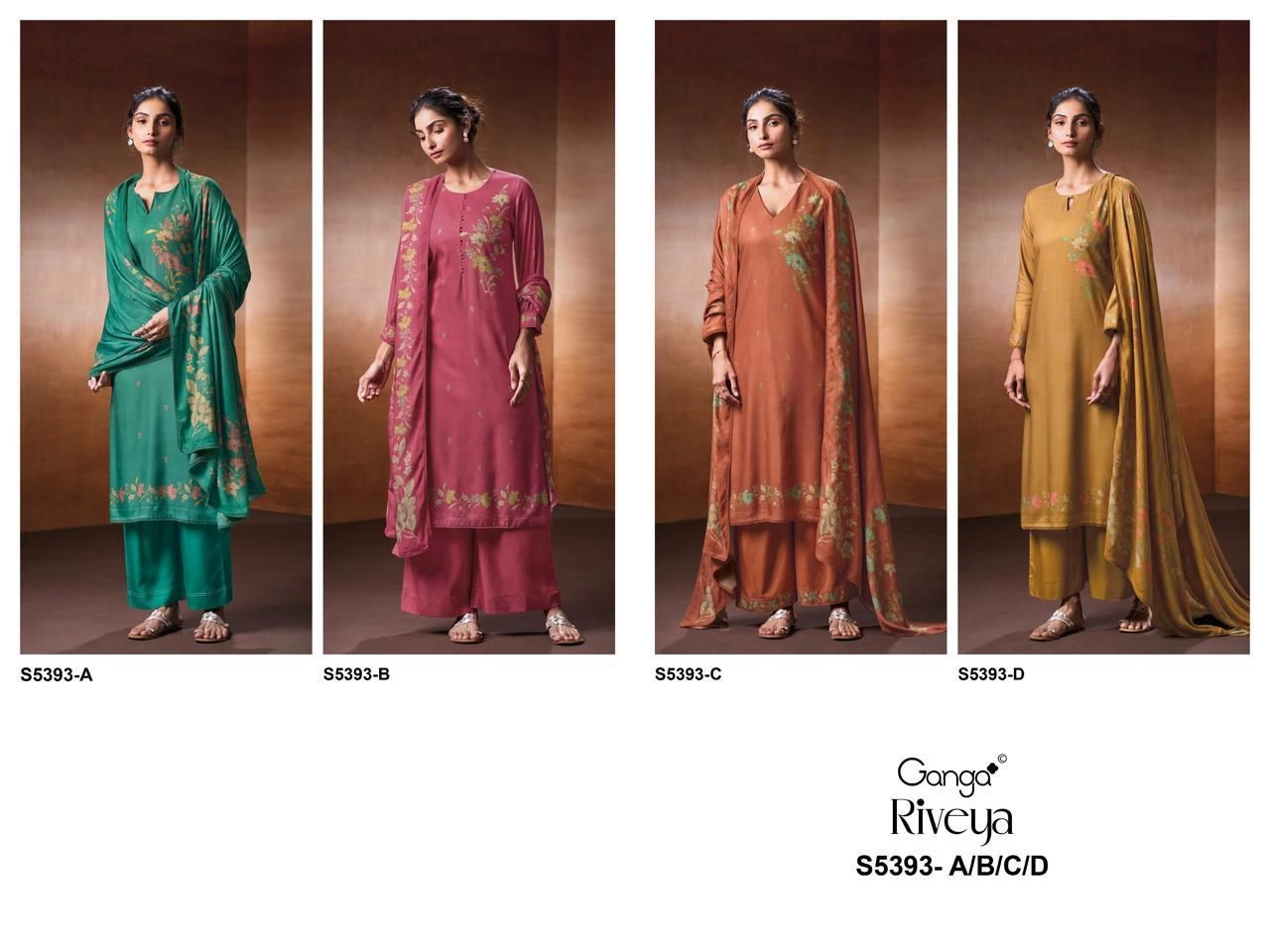 Ganga-Riveya S5393(Rs.1675 per piece:total 4 piece) 8