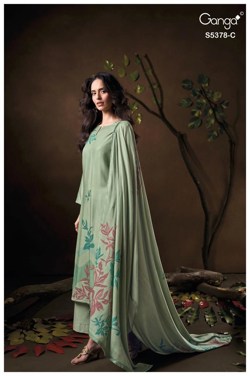 Ganga-Yumiko S5378(Rs.1675 per piece:total 4 piece) 5