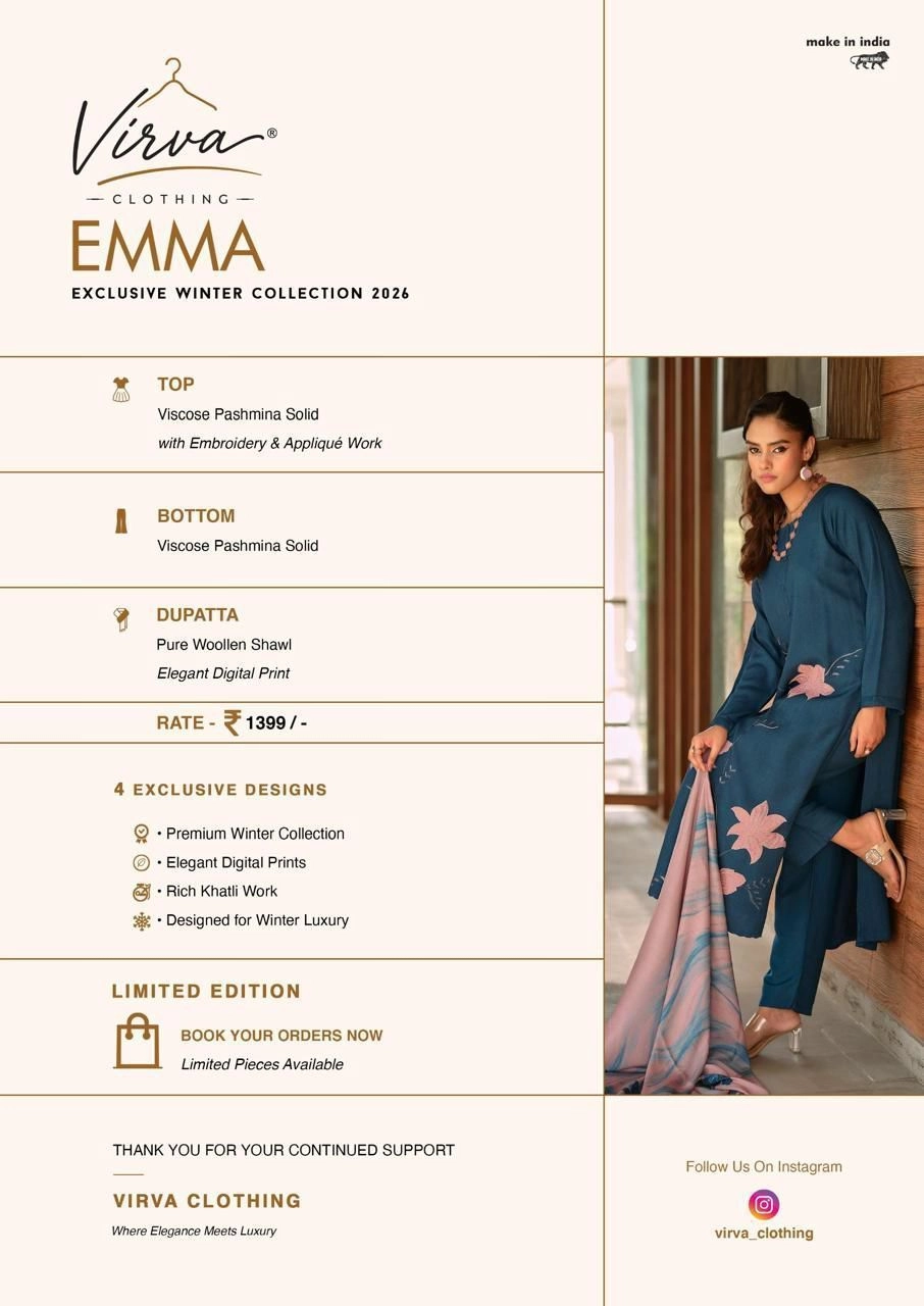 VIRVA-EMMA(Rs. 1399 per piece :total 4 piece ) 5