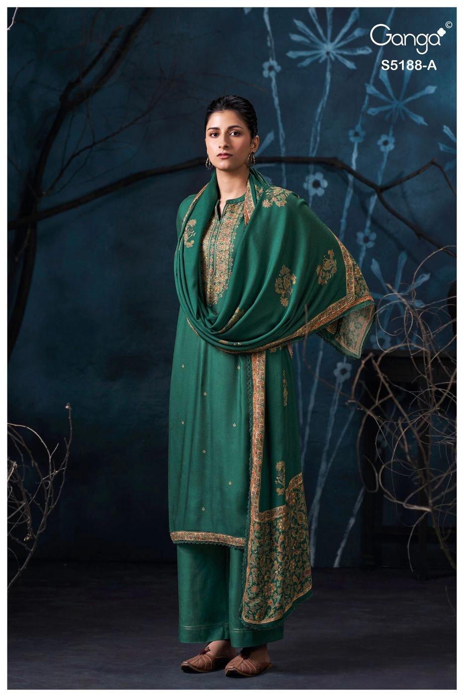 Ganga – Grieya S5188(Rs.1675 per piece:total 4 piece) 6