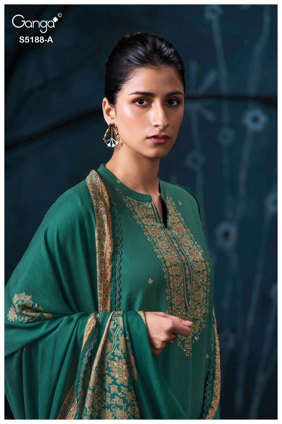 Ganga – Grieya S5188(Rs.1675 per piece:total 4 piece) 8