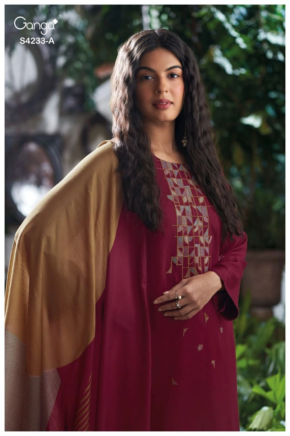 GANGA-VINISHKA S4233(Rs.1505 per piece:total 4 piece) 1