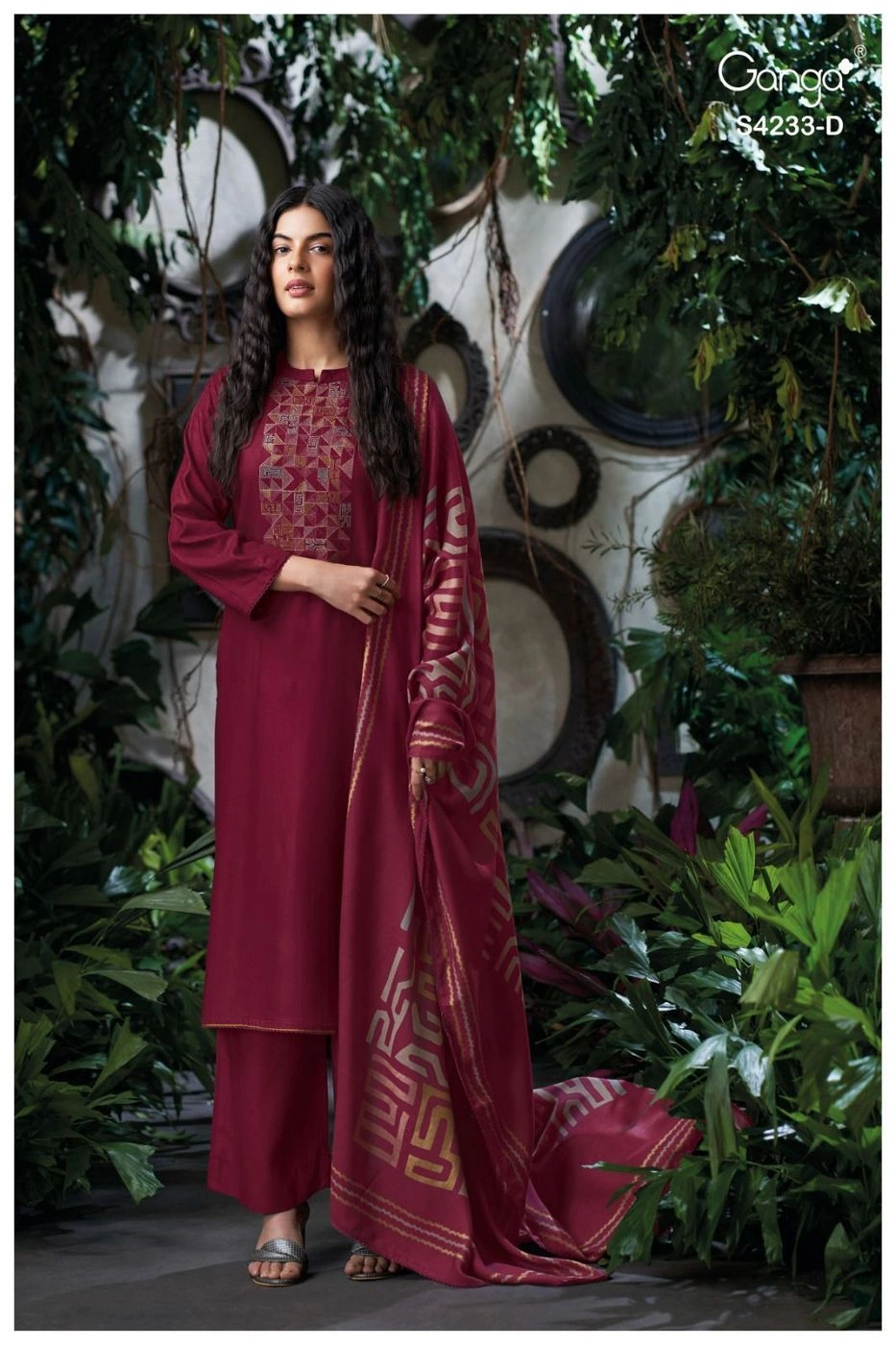 GANGA-VINISHKA S4233(Rs.1505 per piece:total 4 piece) 3