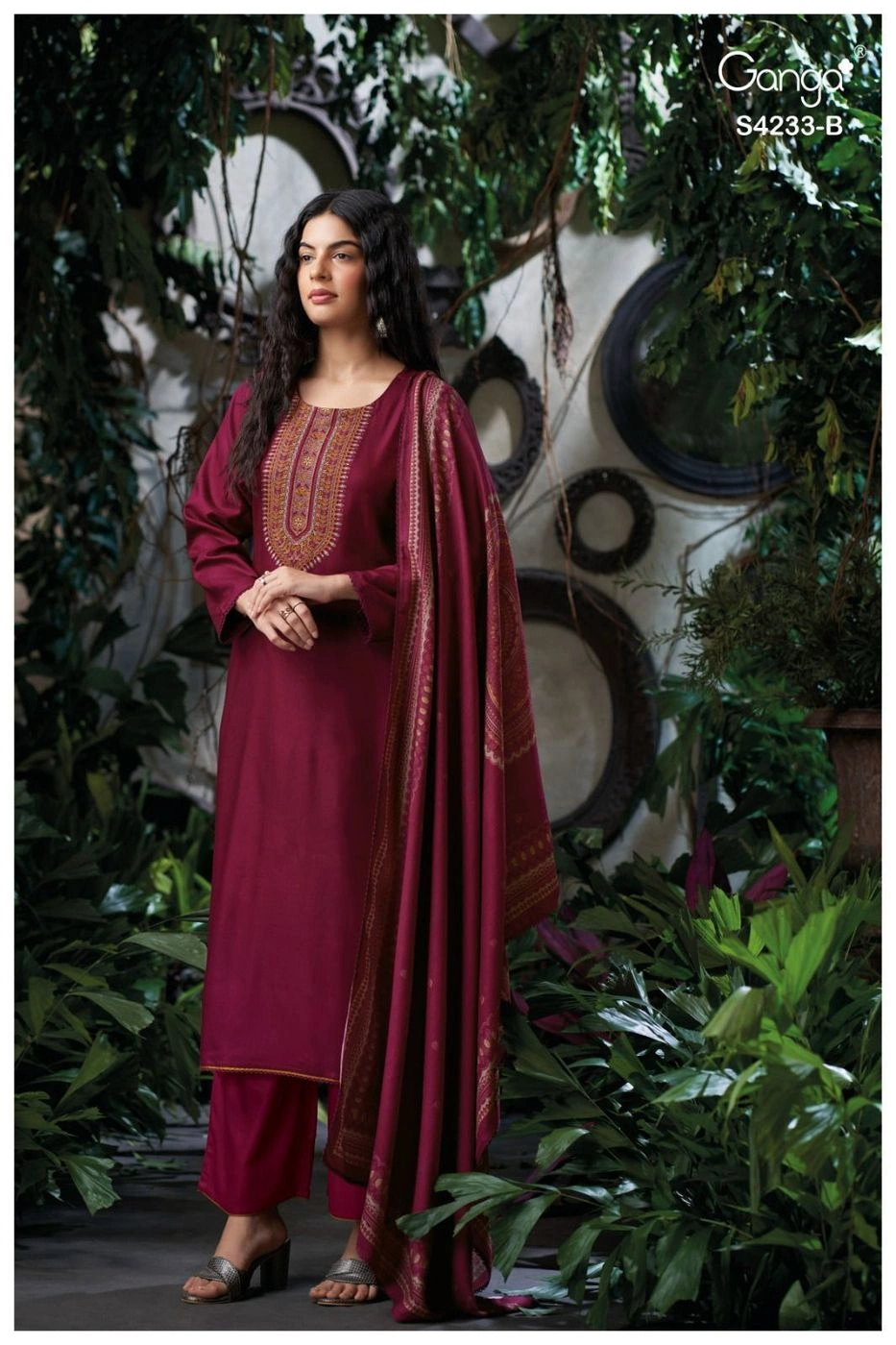 GANGA-VINISHKA S4233(Rs.1505 per piece:total 4 piece) 5