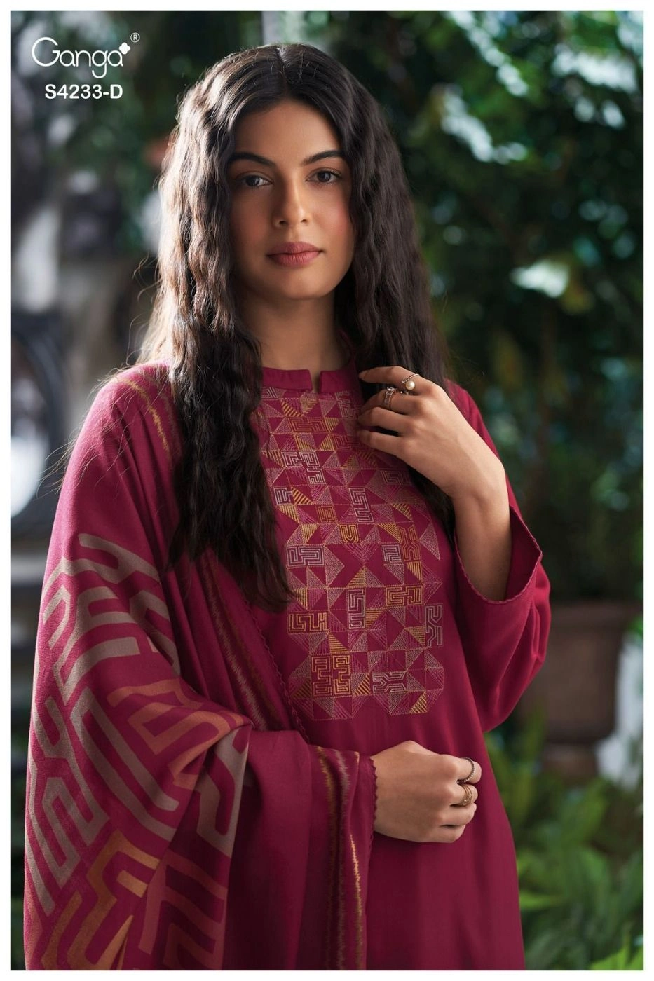 GANGA-VINISHKA S4233(Rs.1505 per piece:total 4 piece) 6