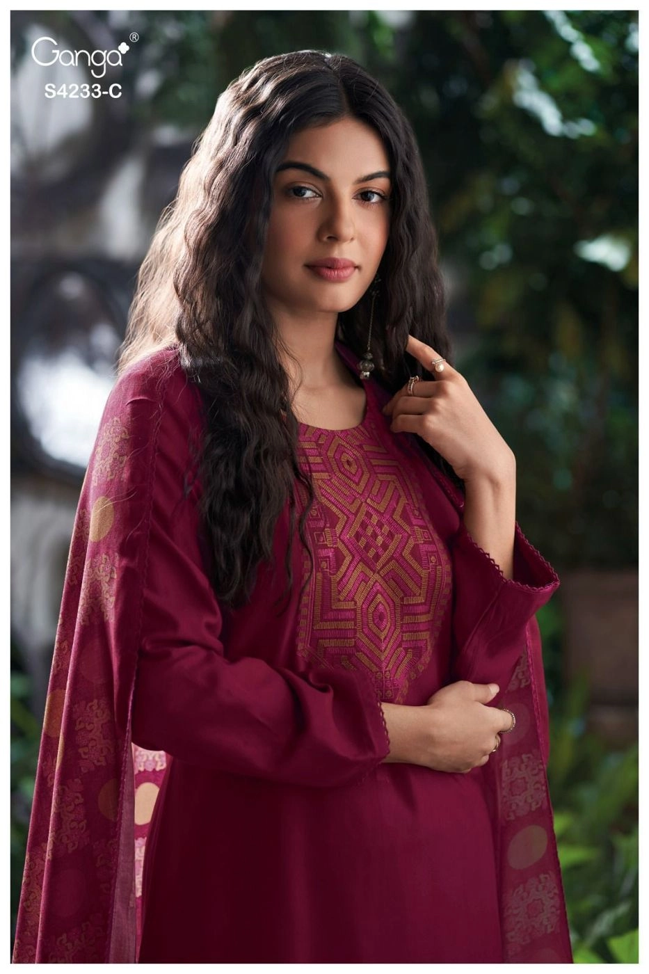 GANGA-VINISHKA S4233(Rs.1505 per piece:total 4 piece) 7