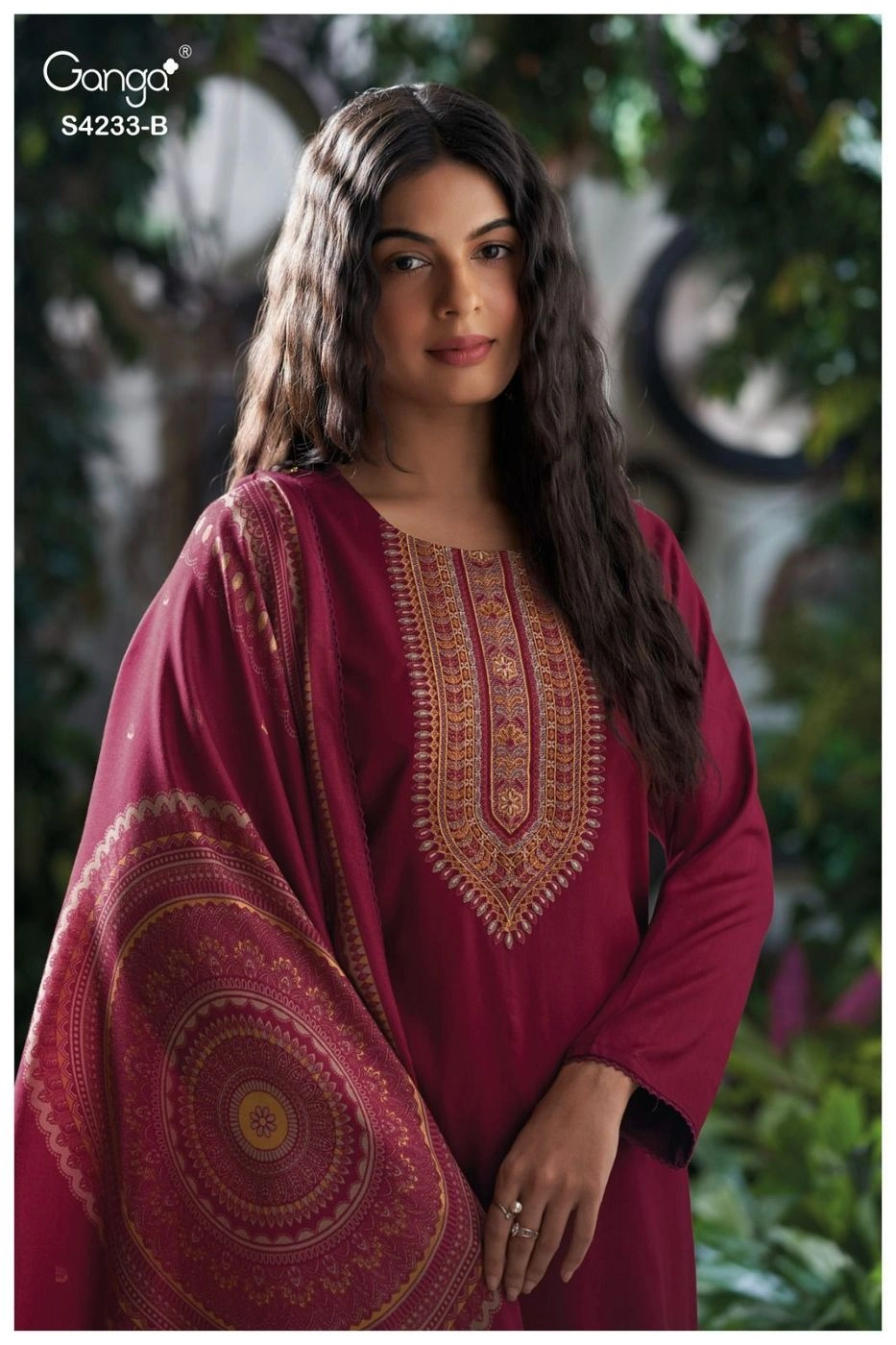 GANGA-VINISHKA S4233(Rs.1505 per piece:total 4 piece) 8
