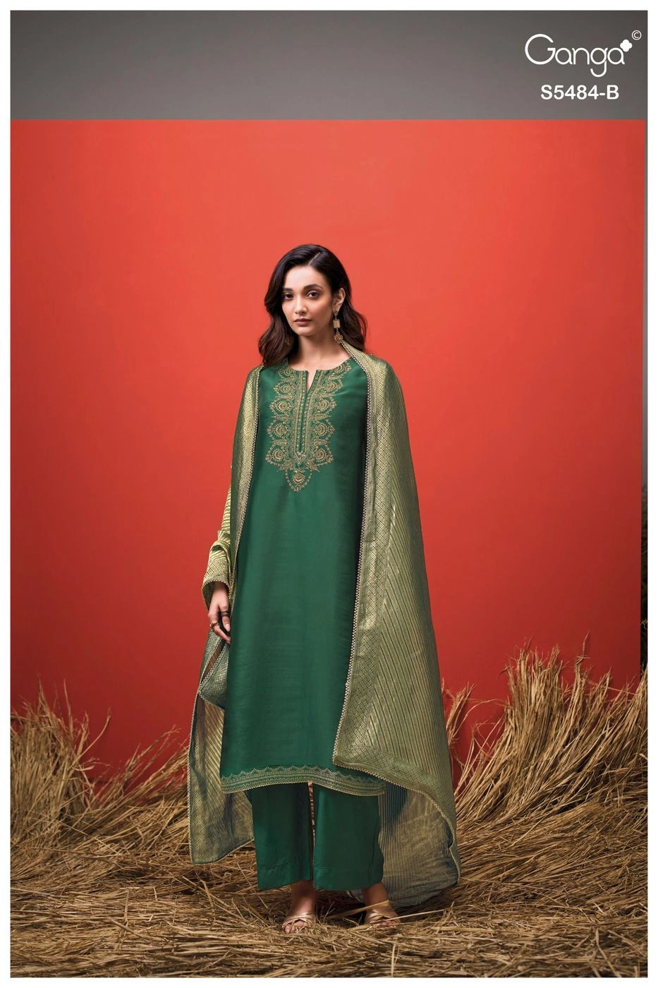 GANGA-REHIKA S5484(Rs.2880 per piece: total  2 piece) 2
