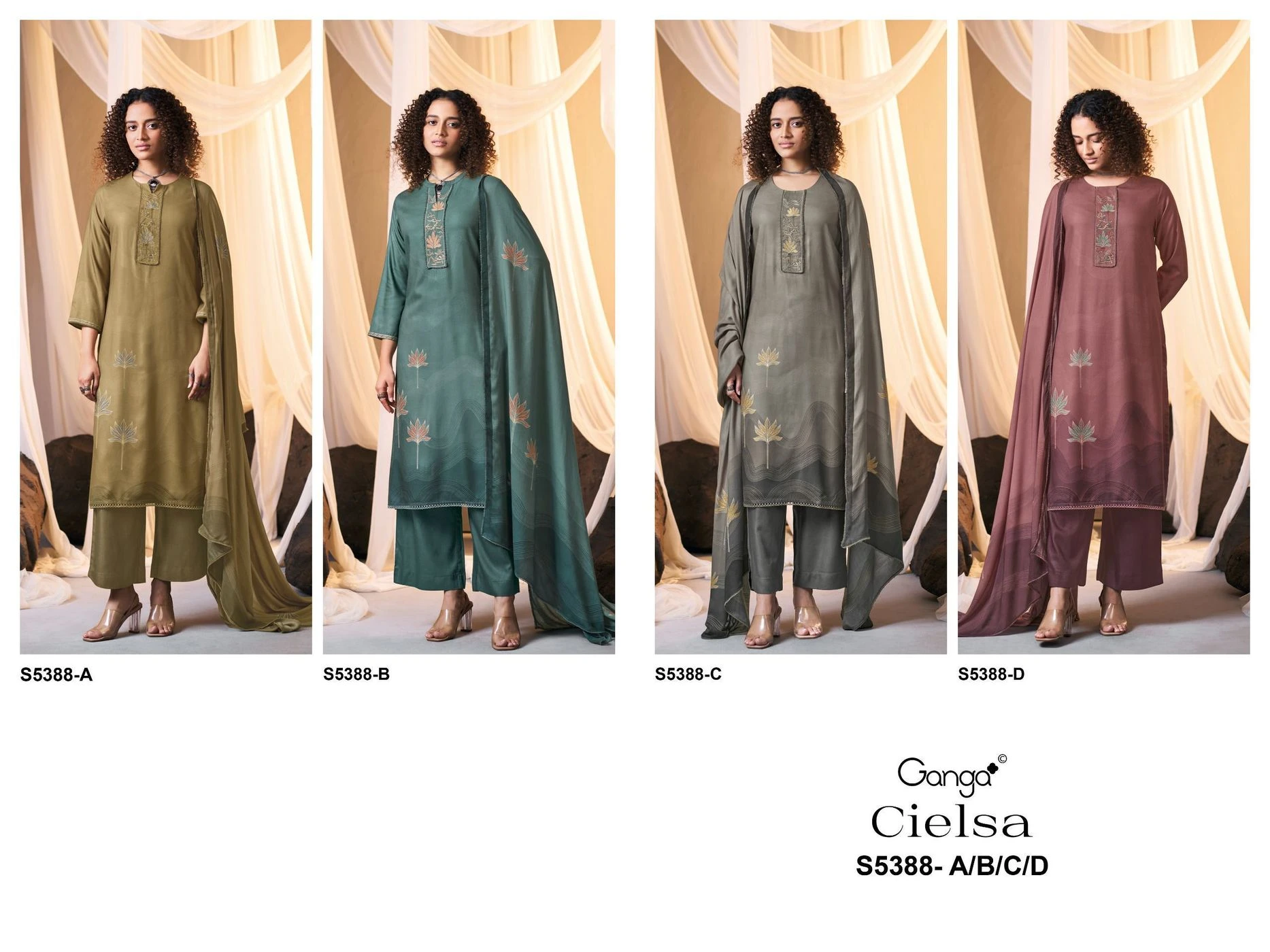 GANGA-CIELSA S5388(Rs.1760 per piece: total 4 piece) 12