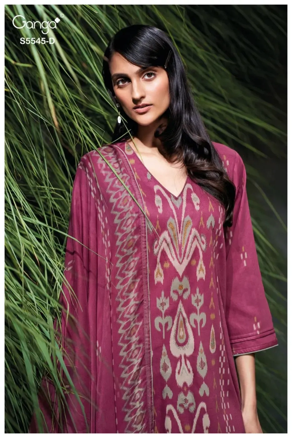 GANGA-CAROL S5545(Rs.1705 per piece:total 4 piece) 7