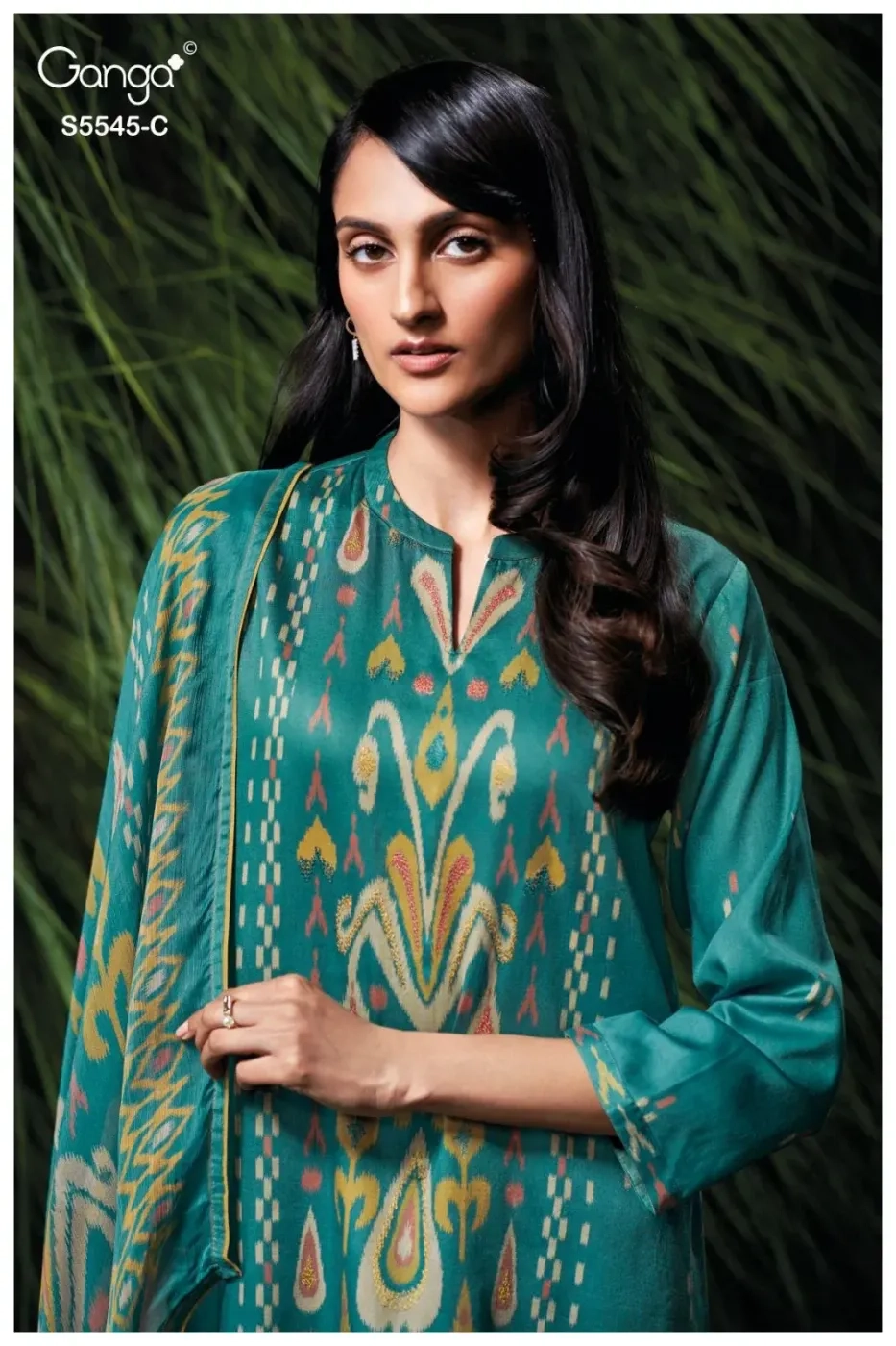 GANGA-CAROL S5545(Rs.1705 per piece:total 4 piece) 9