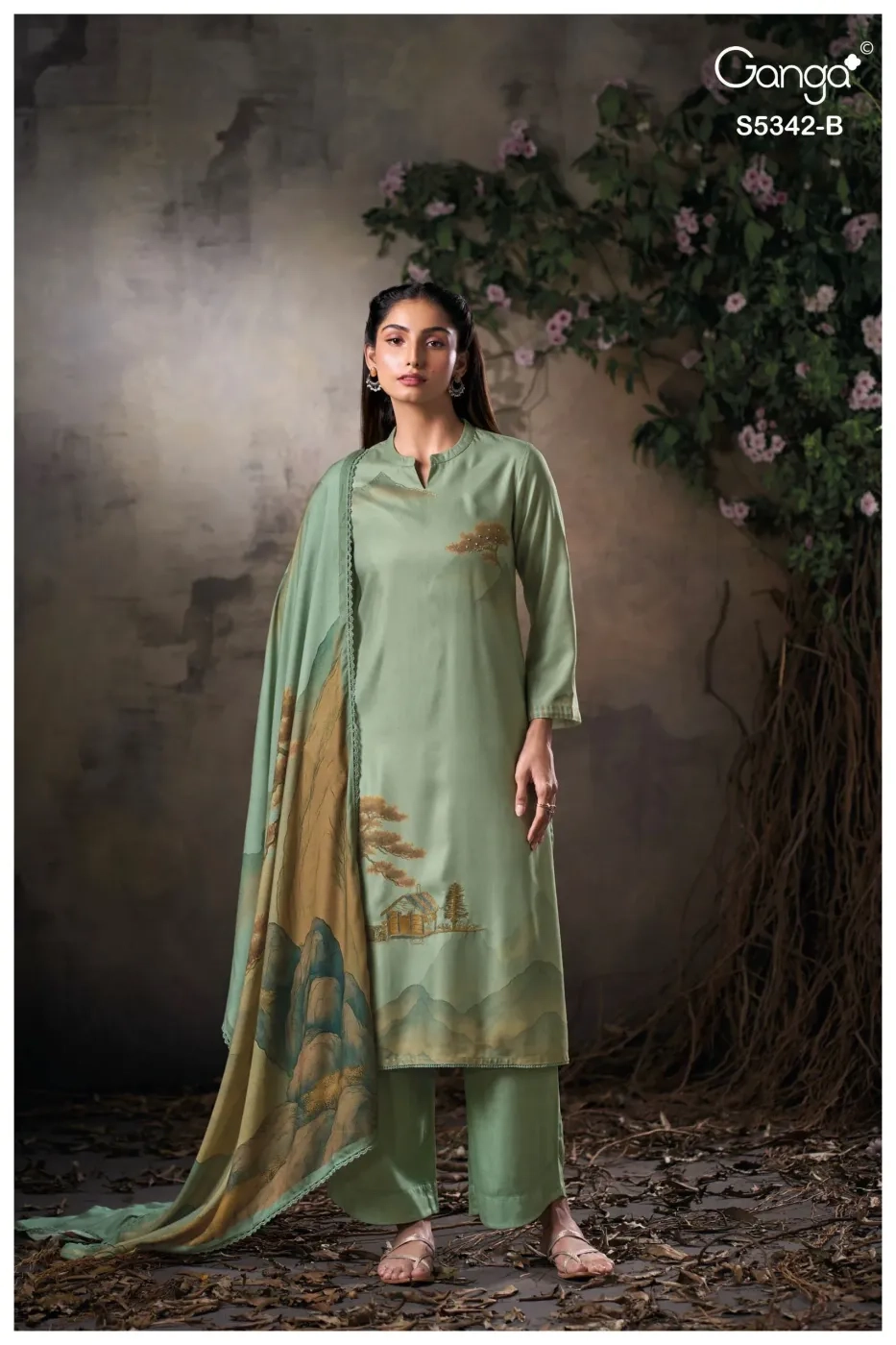 Ganga-Jorein S5342(Rs.1695 per piece:total 4 piece) 10