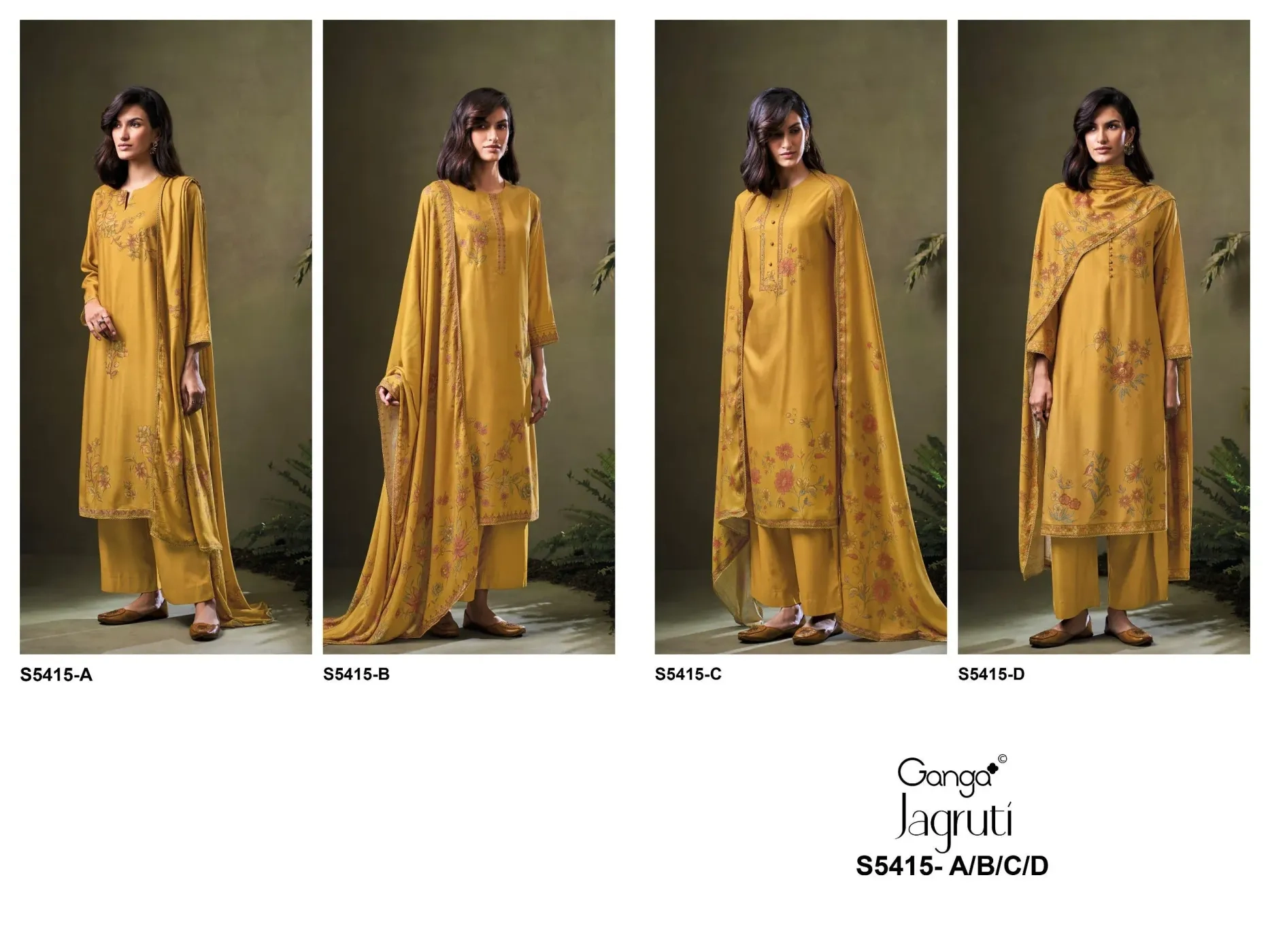Ganga-Jagruti S5415(Rs.1695 per piece:total 4 piece) 1