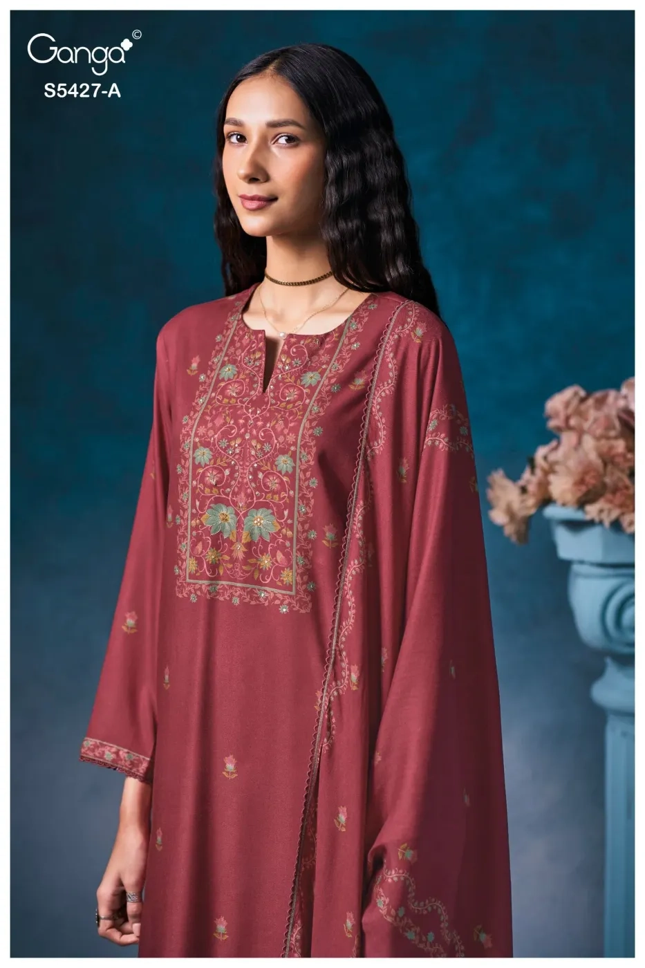 Ganga-Gre​lia S5427(Rs.1675 per piece:total 4 piece) 2