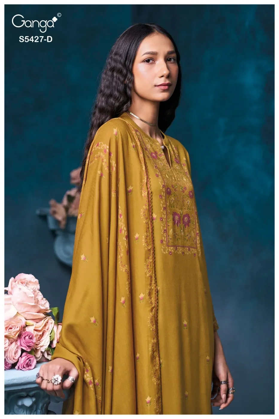 Ganga-Gre​lia S5427(Rs.1675 per piece:total 4 piece) 7