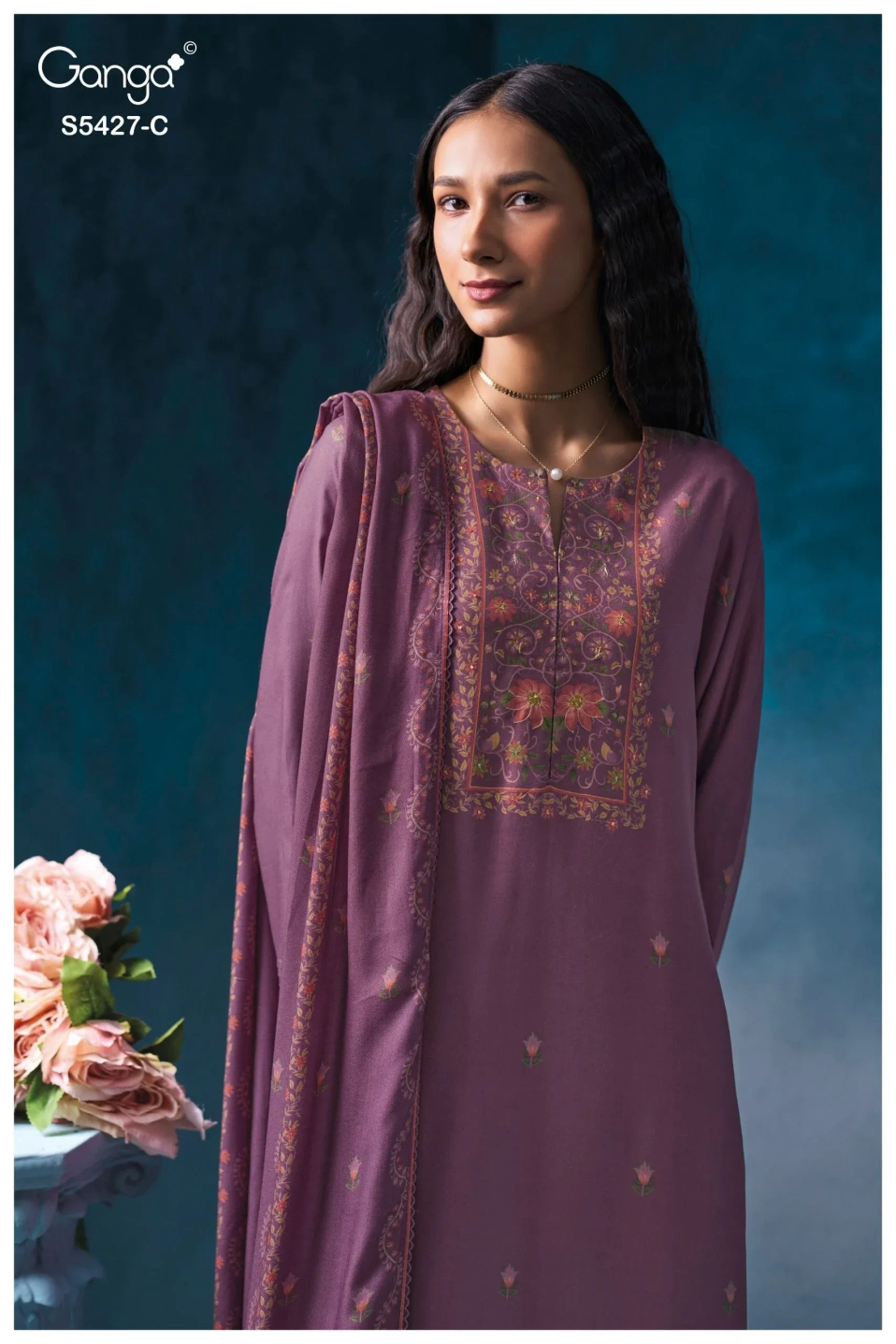 Ganga-Gre​lia S5427(Rs.1675 per piece:total 4 piece) 9