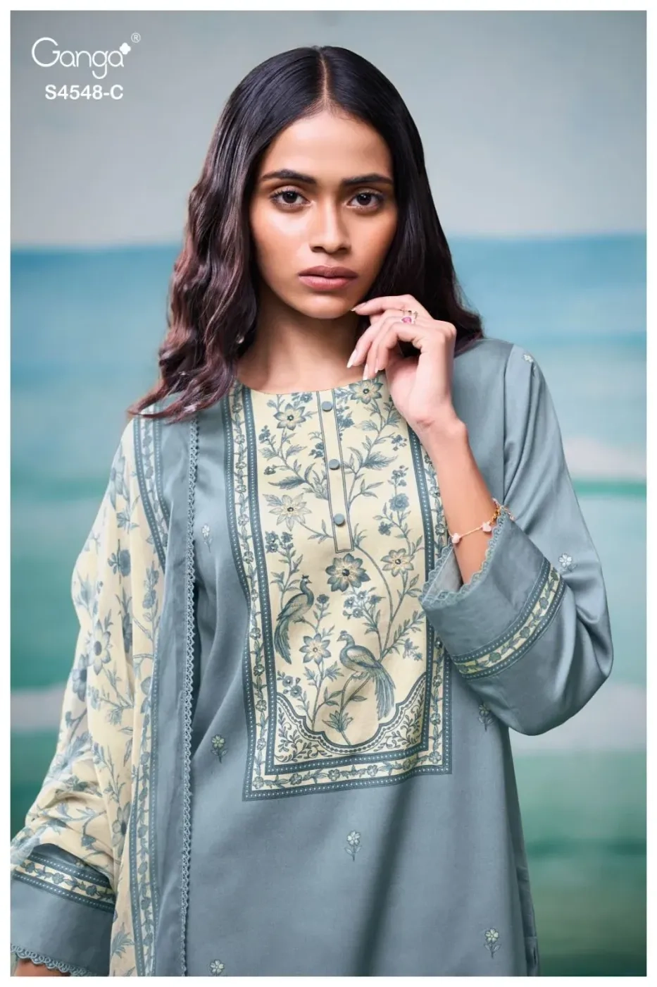 Ganga-FLORYA
S4548(Rs.1705 per piece: total 4 piece) 1