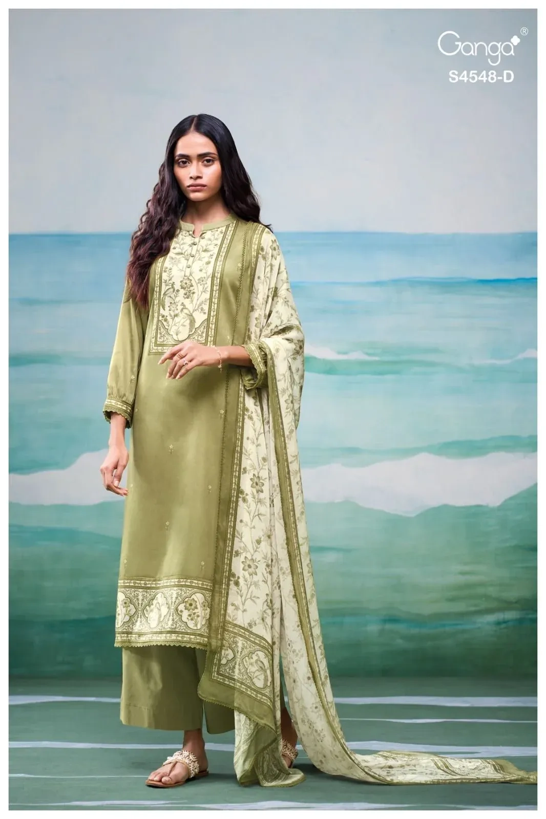 Ganga-FLORYA
S4548(Rs.1705 per piece: total 4 piece) 4