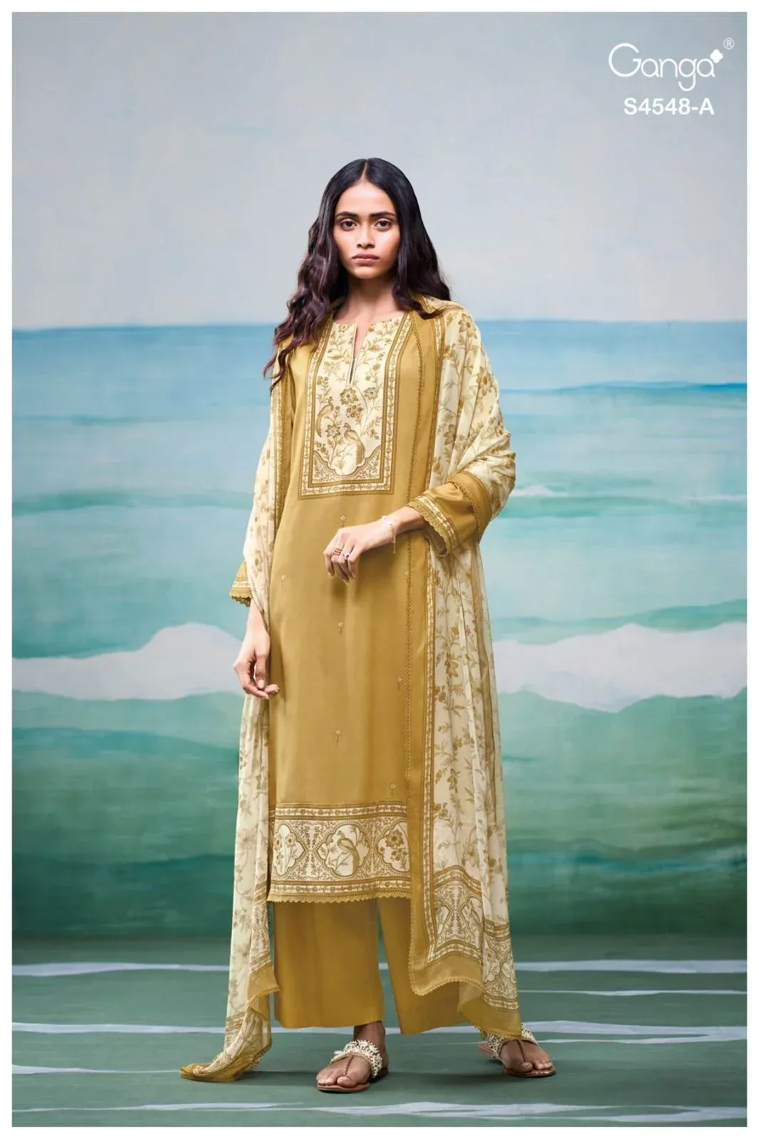 Ganga-FLORYA
S4548(Rs.1705 per piece: total 4 piece) 8