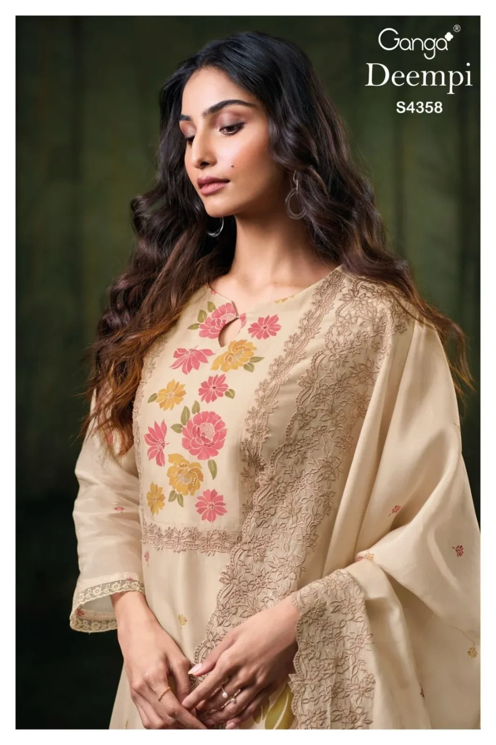 Ganga-Deempi S4358(Rs.2999 per piece:total 3 piece) 1