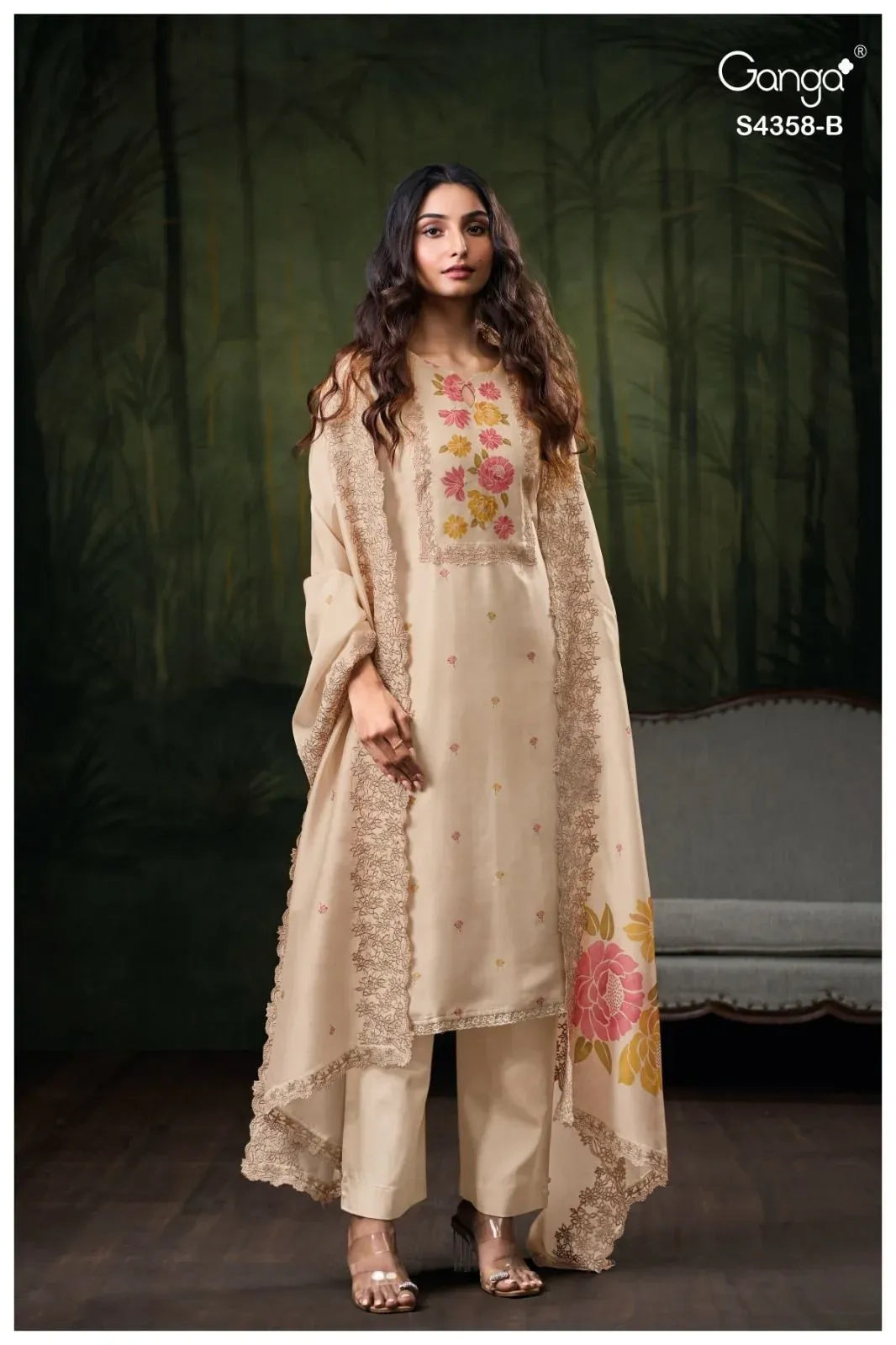 Ganga-Deempi S4358(Rs.2999 per piece:total 3 piece) 3
