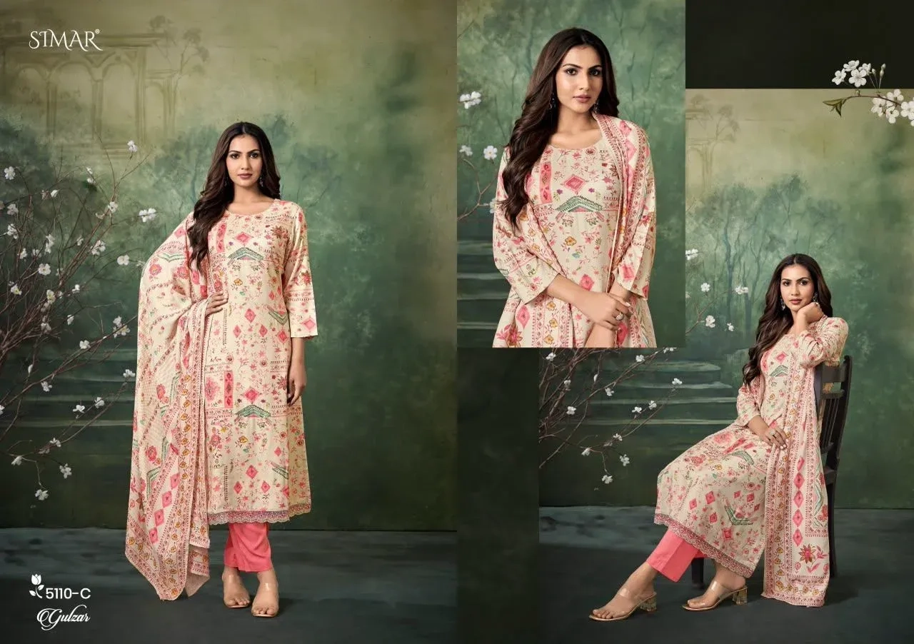 SIMAR-Gulzar(Rs.1445 per piece: total 4 piece) 1