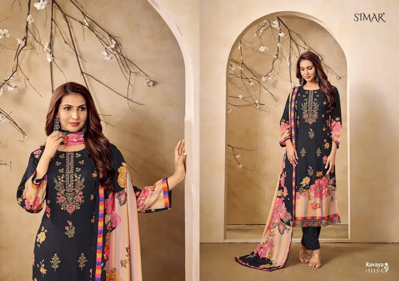 SIMAR-Ravaya pashmina(Rs.1495 per piece: total 4 piece) 2