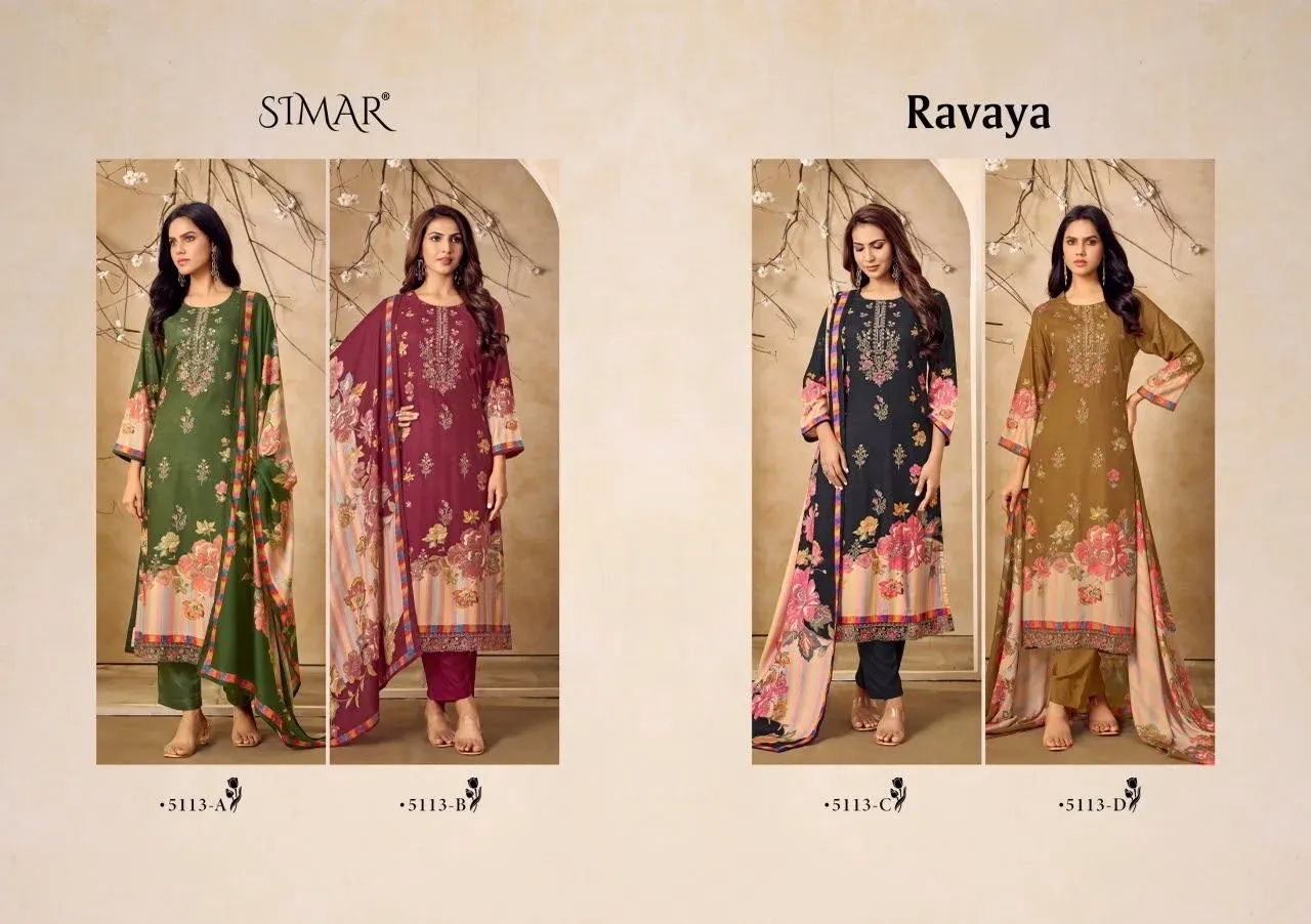 SIMAR-Ravaya pashmina(Rs.1495 per piece: total 4 piece) 10