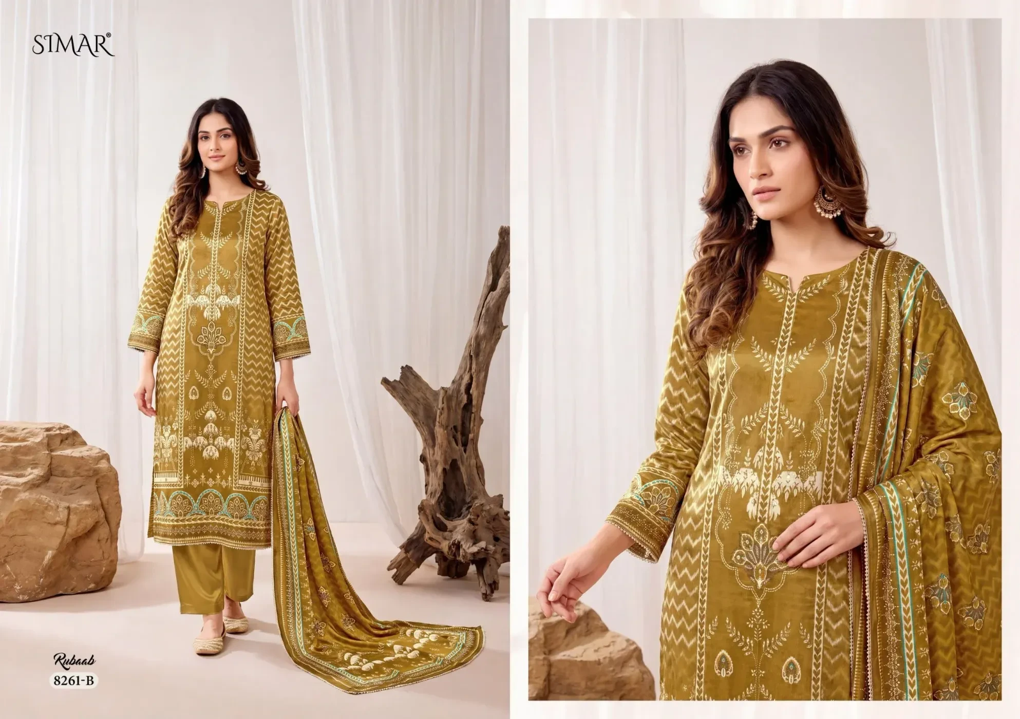 SIMAR-Rubaab Gajji silk(Rs.1795 per piece : total 4 piece) 3