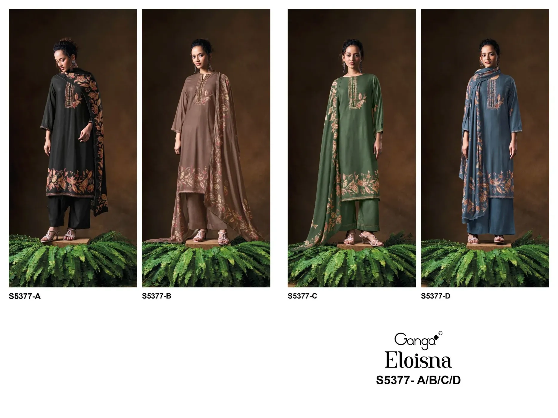 Ganga-Eloisna
S5377(Rs.1695 per piece: total 4 piece) 10