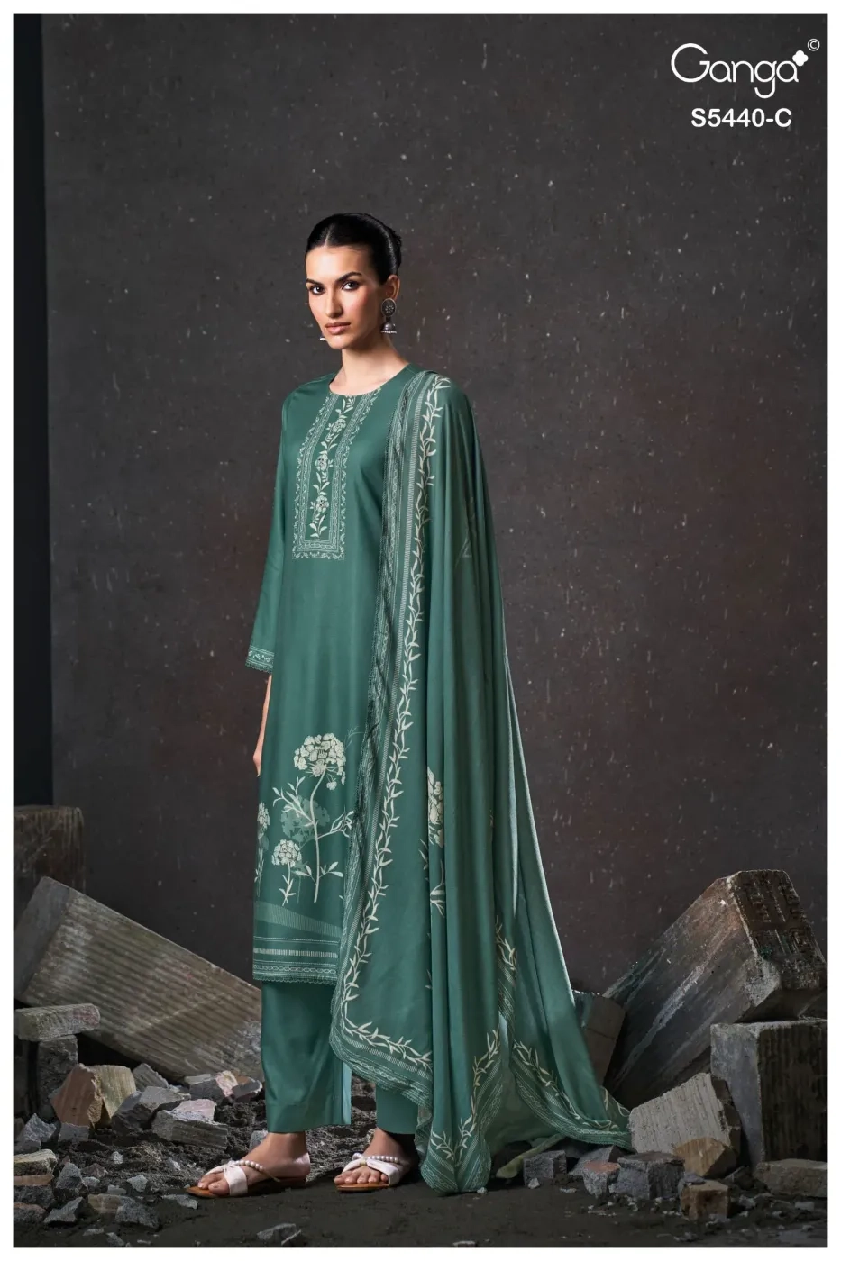 Ganga-Preisna S5440(Rs.1675 per piece: total 4 piece) 2