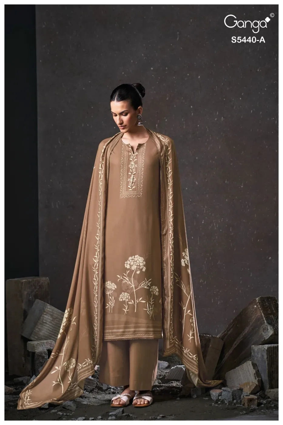 Ganga-Preisna S5440(Rs.1675 per piece: total 4 piece) 6