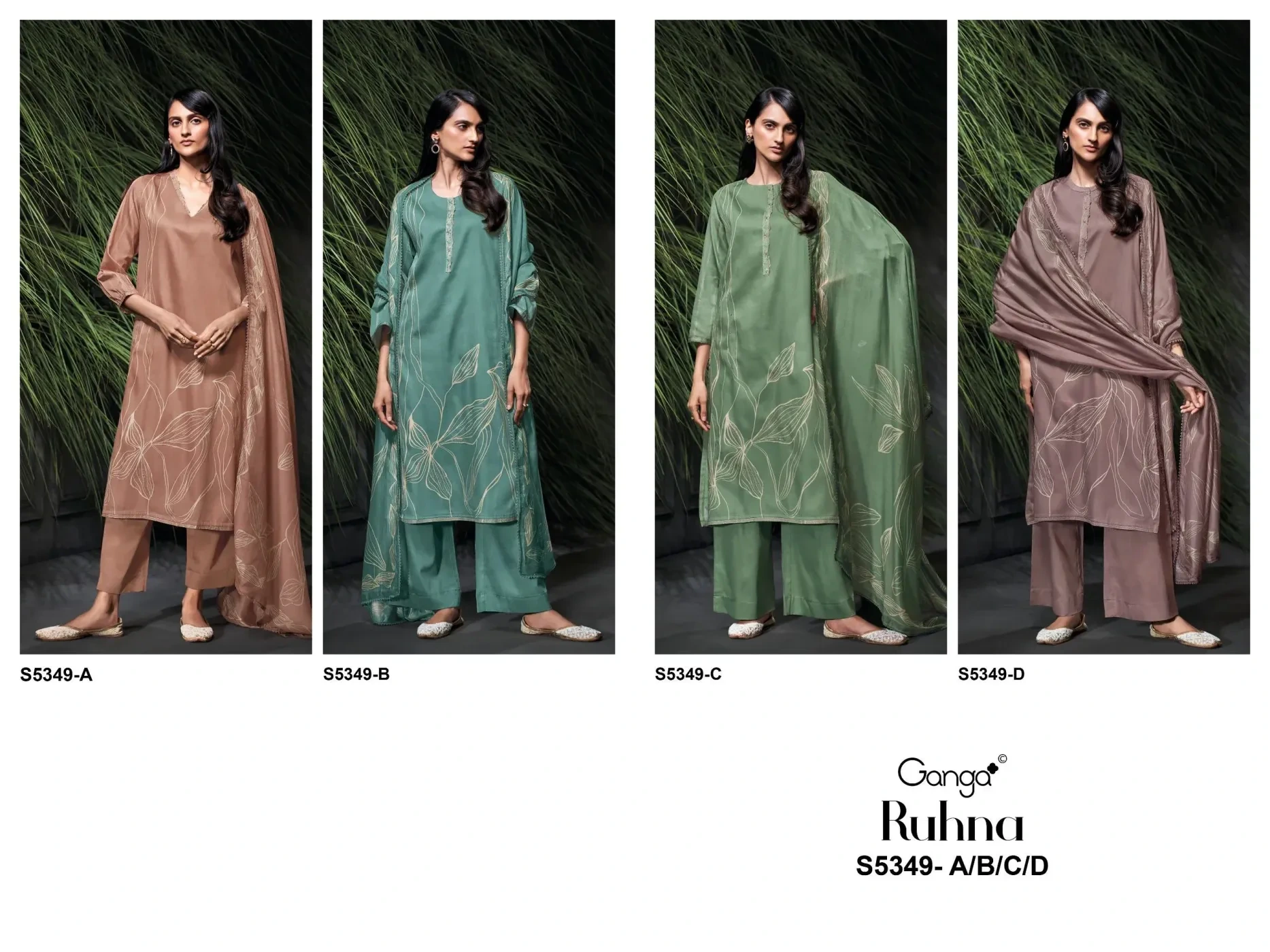 Ganga-Ruhna
S5349(Rs.1735 per piece: total 4 piece) 10