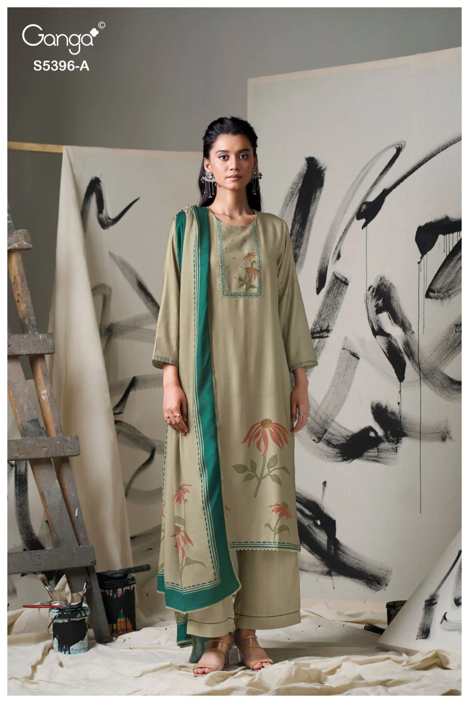 Ganga-Celena
S5396(Rs.1675 per piece : total 4 piece) 4
