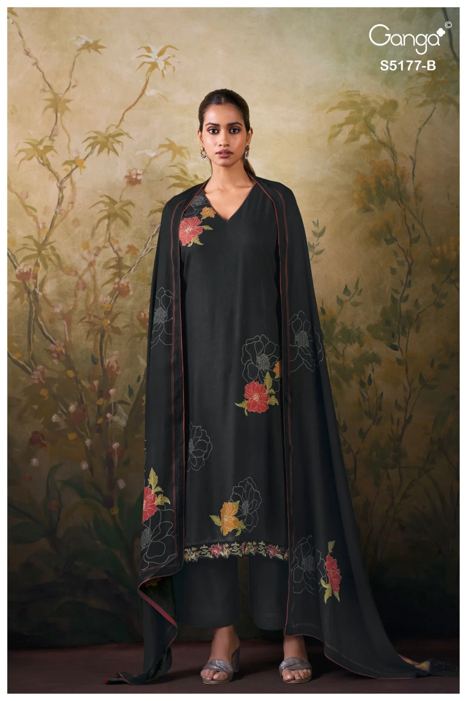 Ganga-Erem
S5177(Rs.1695 per piece: total 4 piece) 2