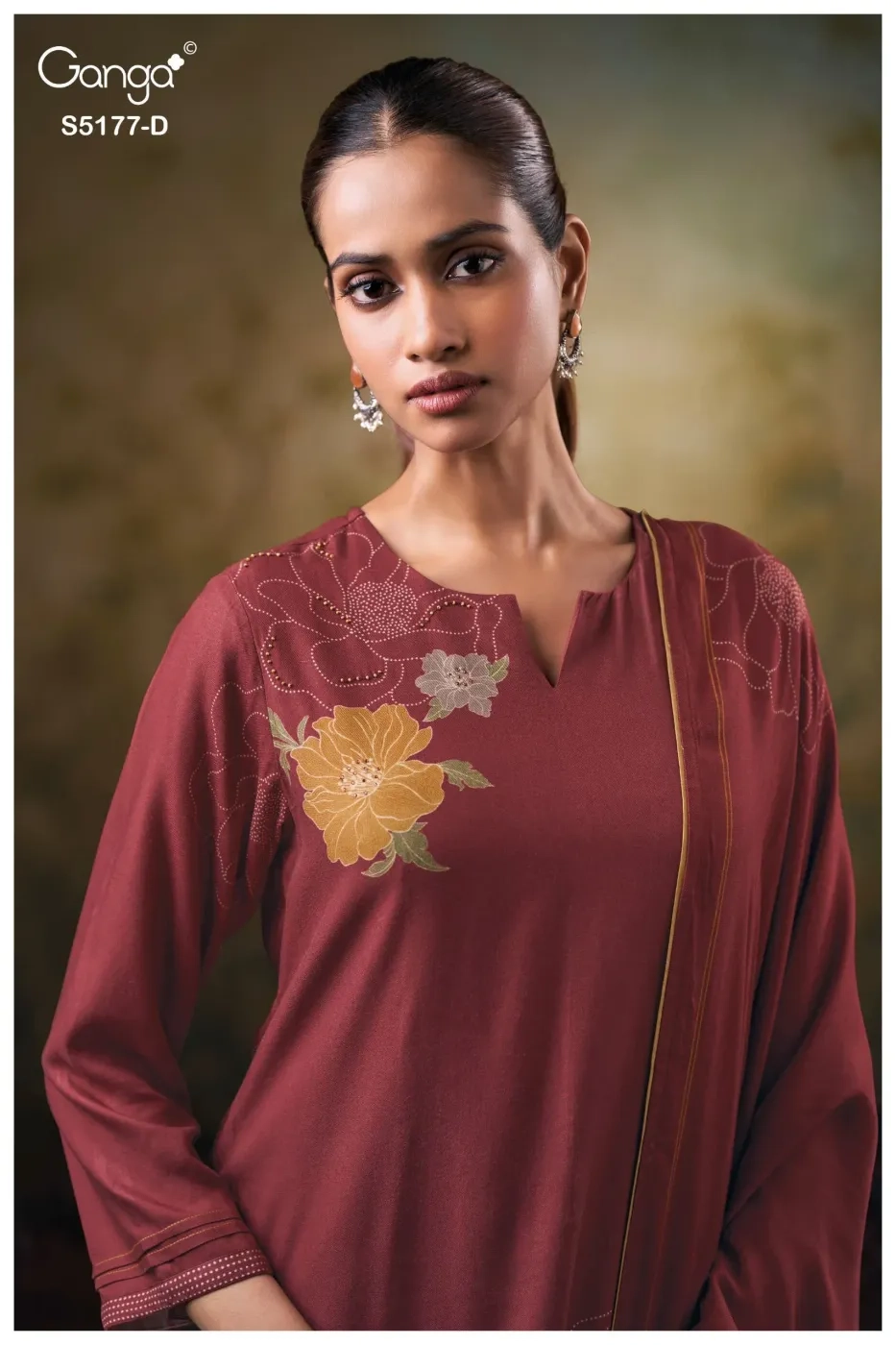 Ganga-Erem
S5177(Rs.1695 per piece: total 4 piece) 5
