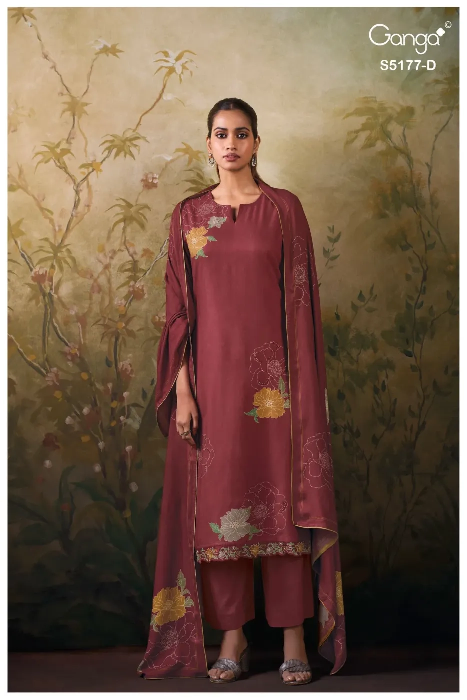 Ganga-Erem
S5177(Rs.1695 per piece: total 4 piece) 6