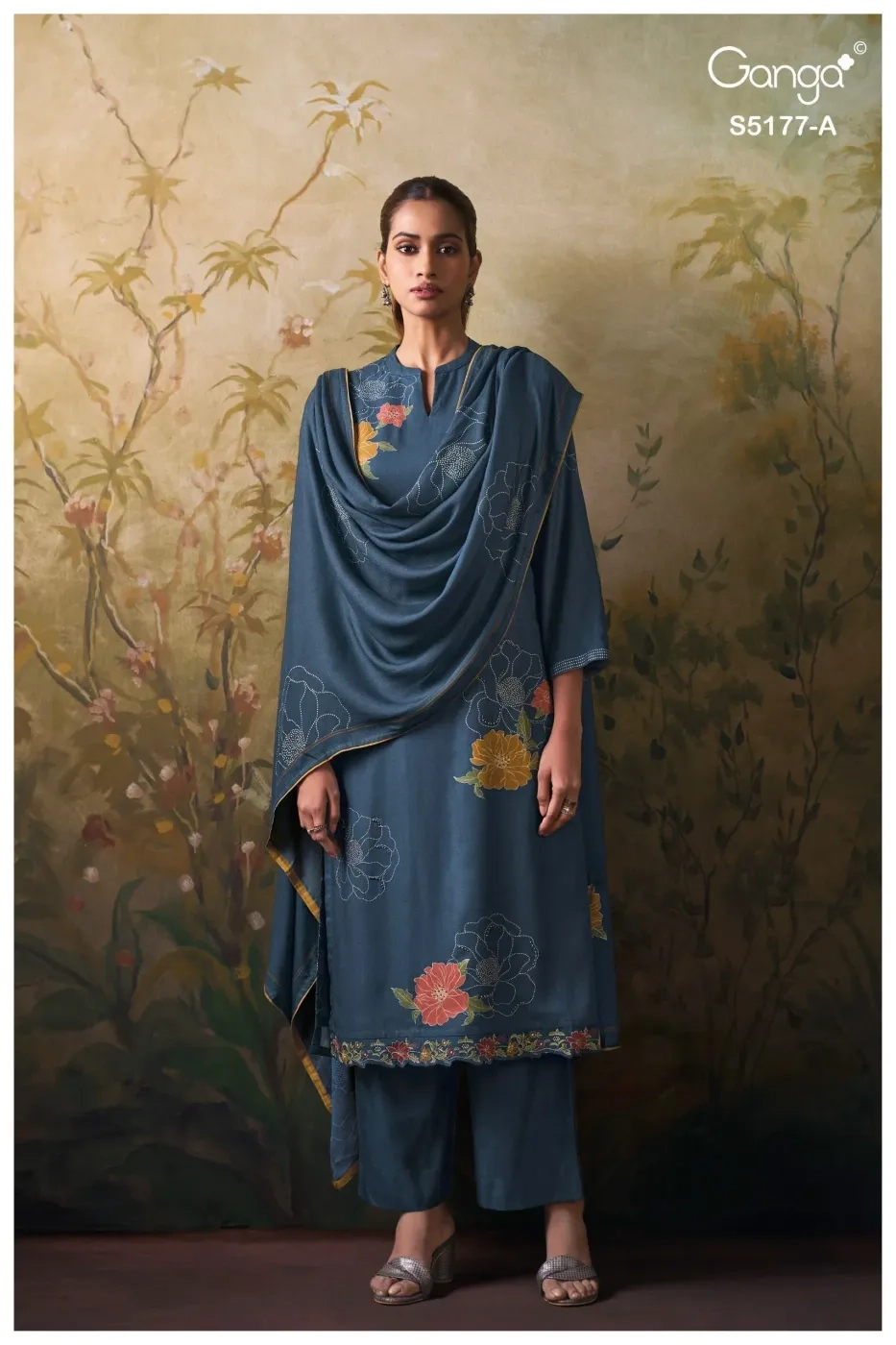 Ganga-Erem
S5177(Rs.1695 per piece: total 4 piece) 8
