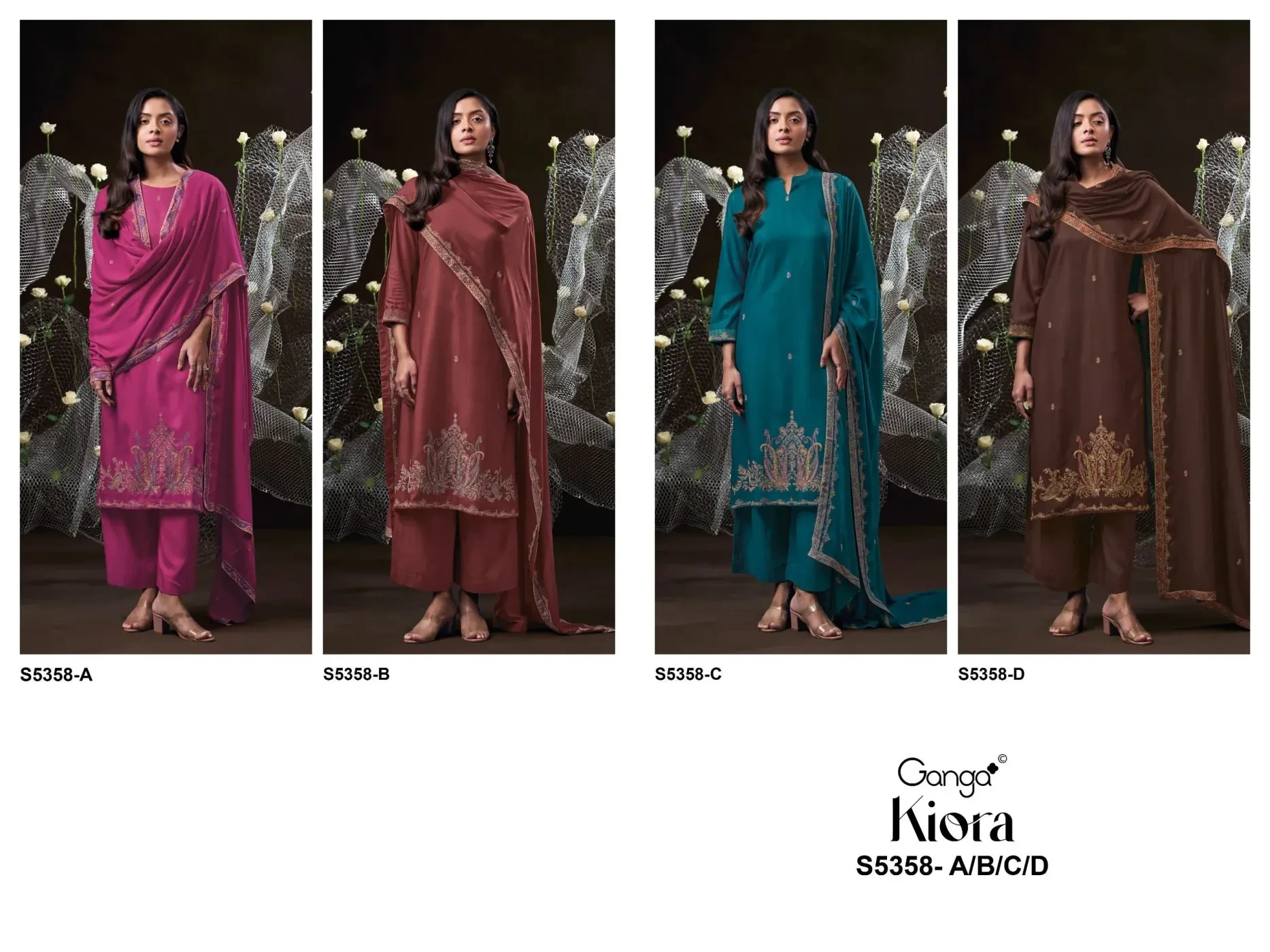 Ganga-Kiora
S5358(Rs.2175 per piece: total 4 piece) 9