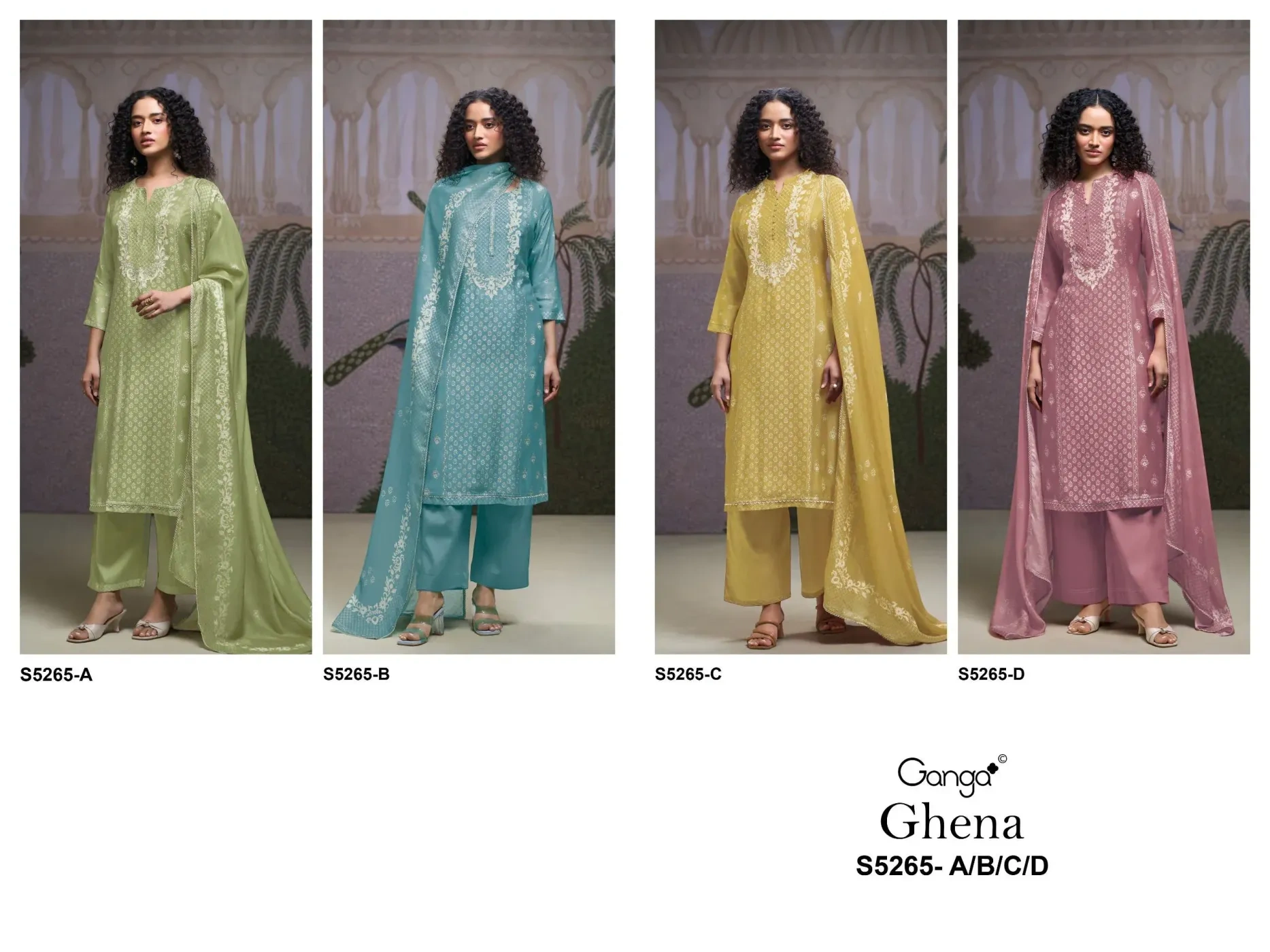 Ganga-Ghena
S5265(Rs.1795 per piece: total 4 piece) 10