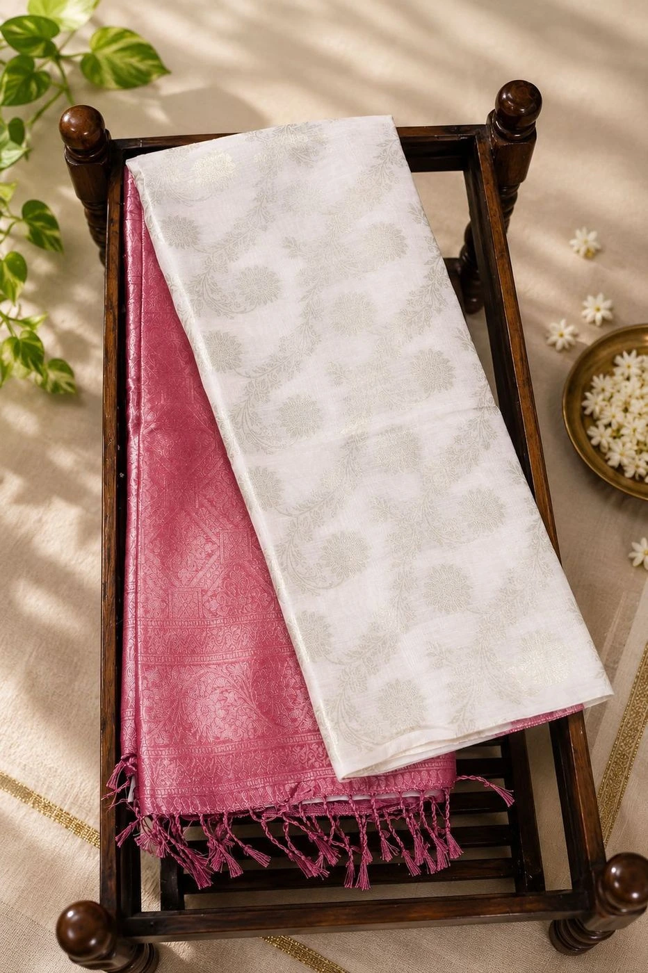 Ivory Royale Saree