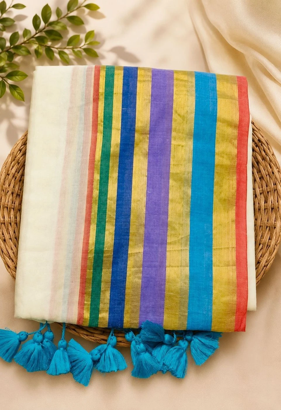 Mulcotton saree