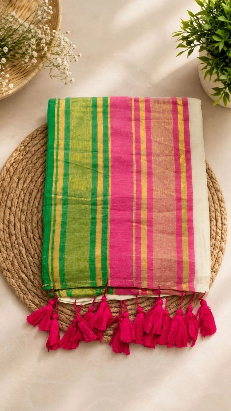 Mulcotton Saree