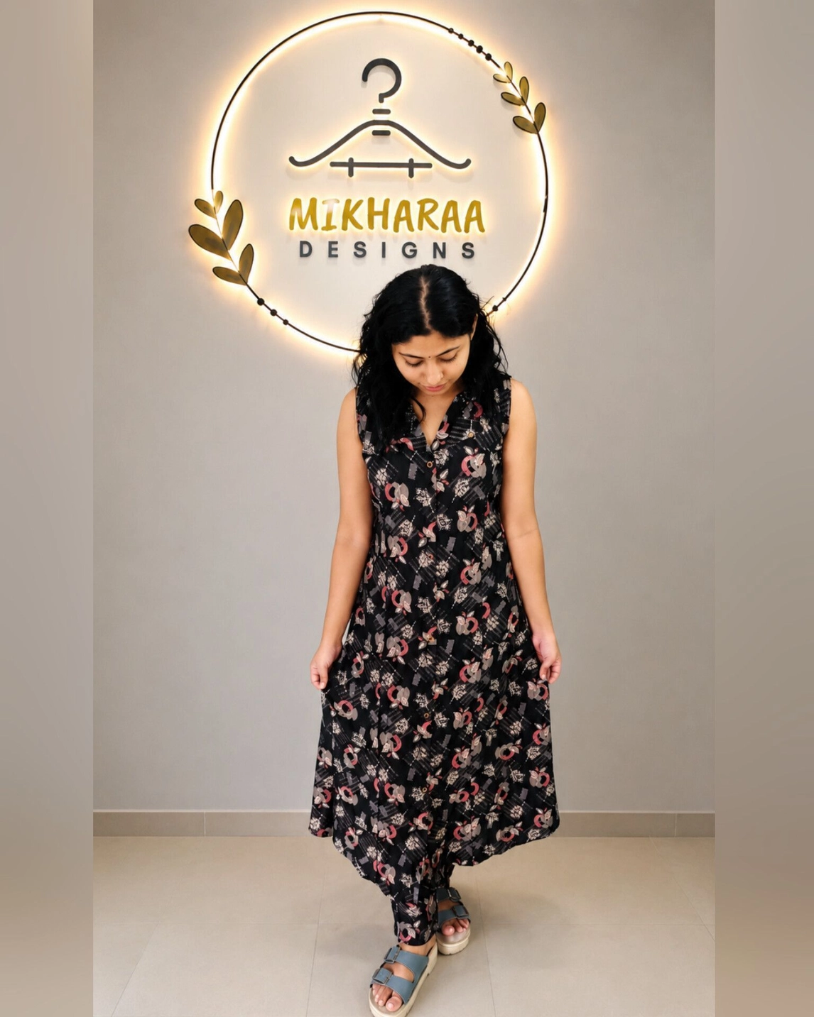 Noir bloom Co- Ord set 1