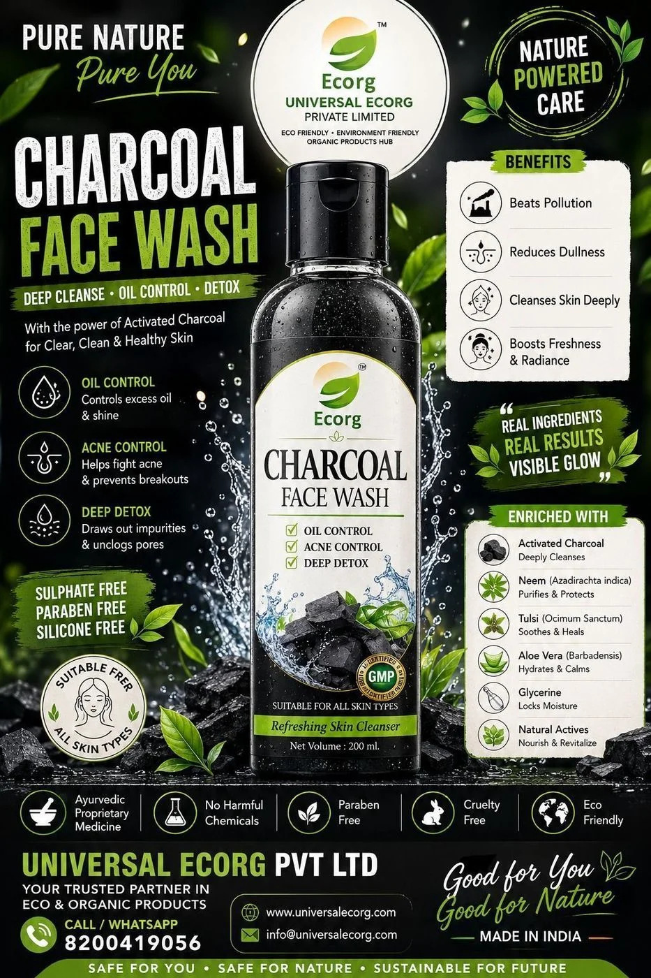 Face wash Charcoal