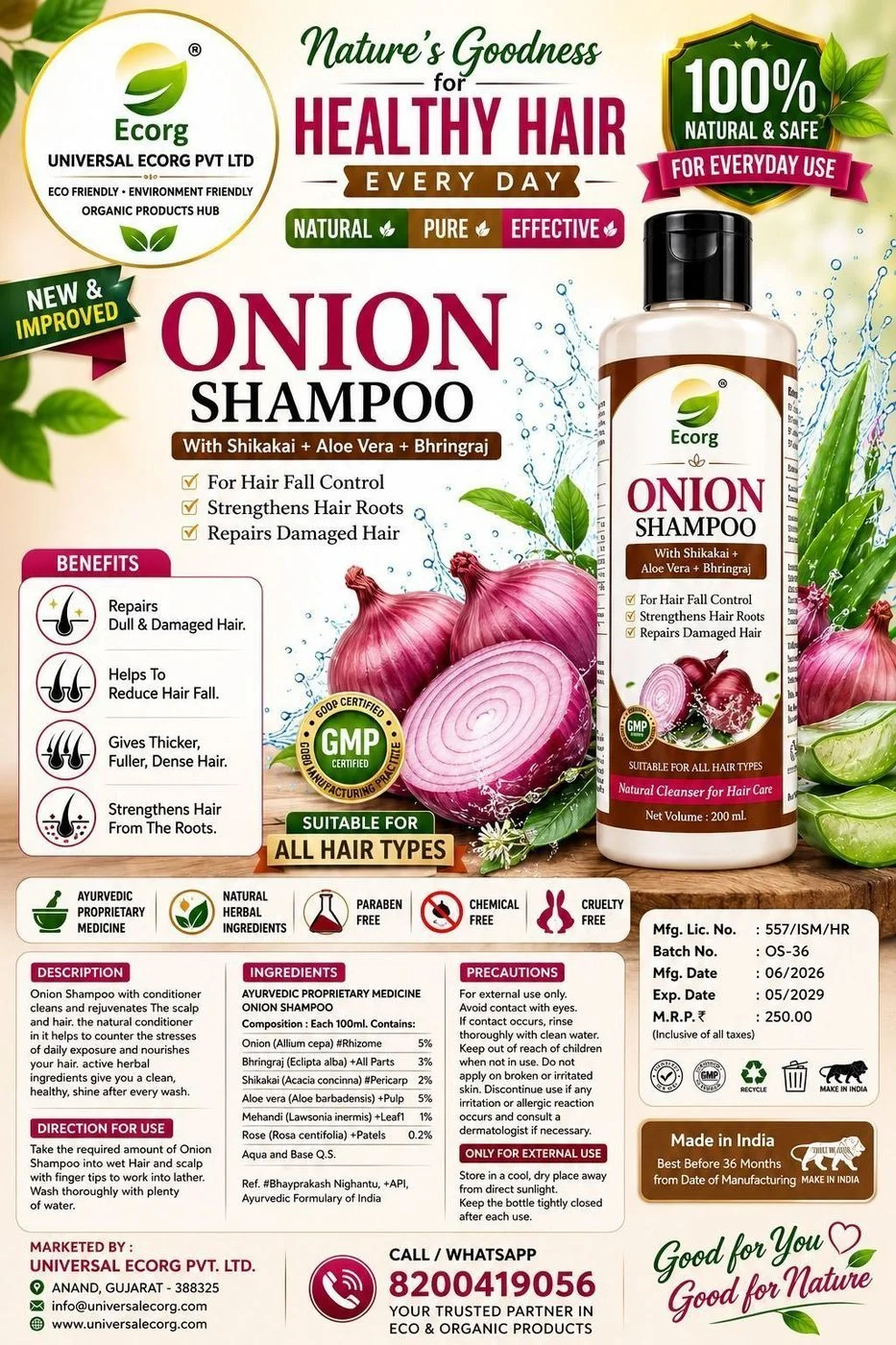 Onion Shampoo