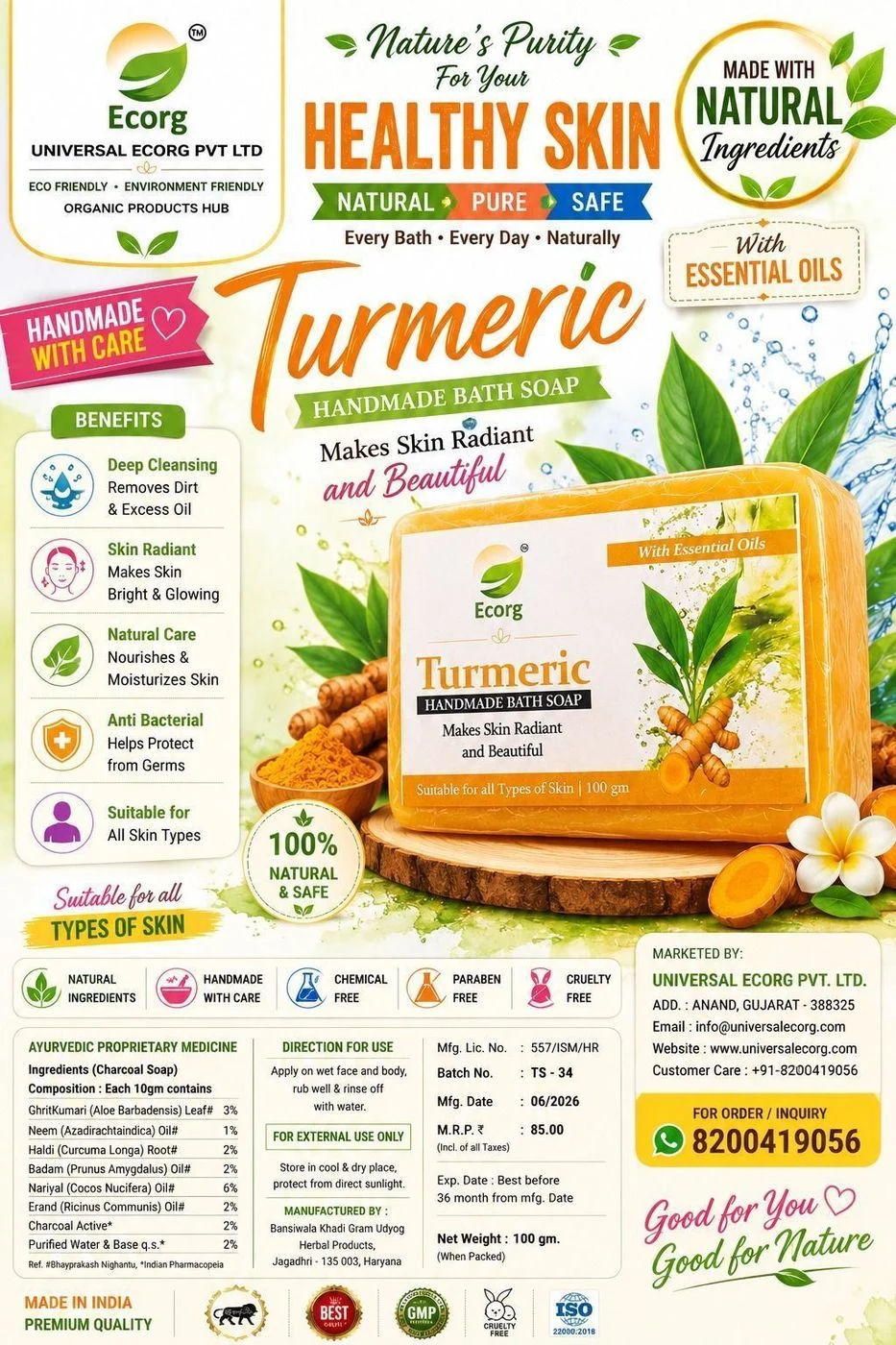Soap-Turmeric